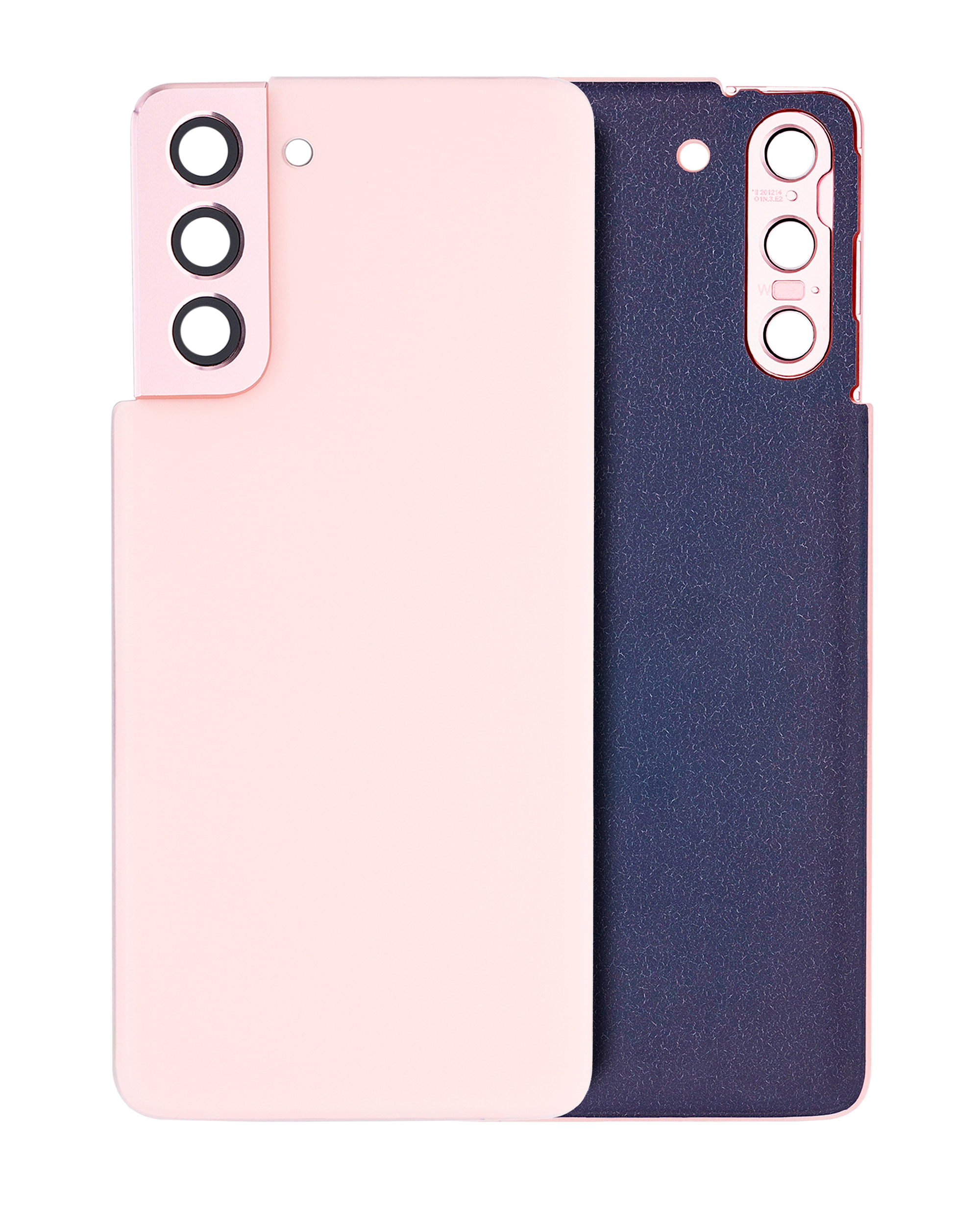 vetro cover posteriore con Vetro fotocamera per Samsung Galaxy S21 5G (No Logo) (Phantom Rosa)