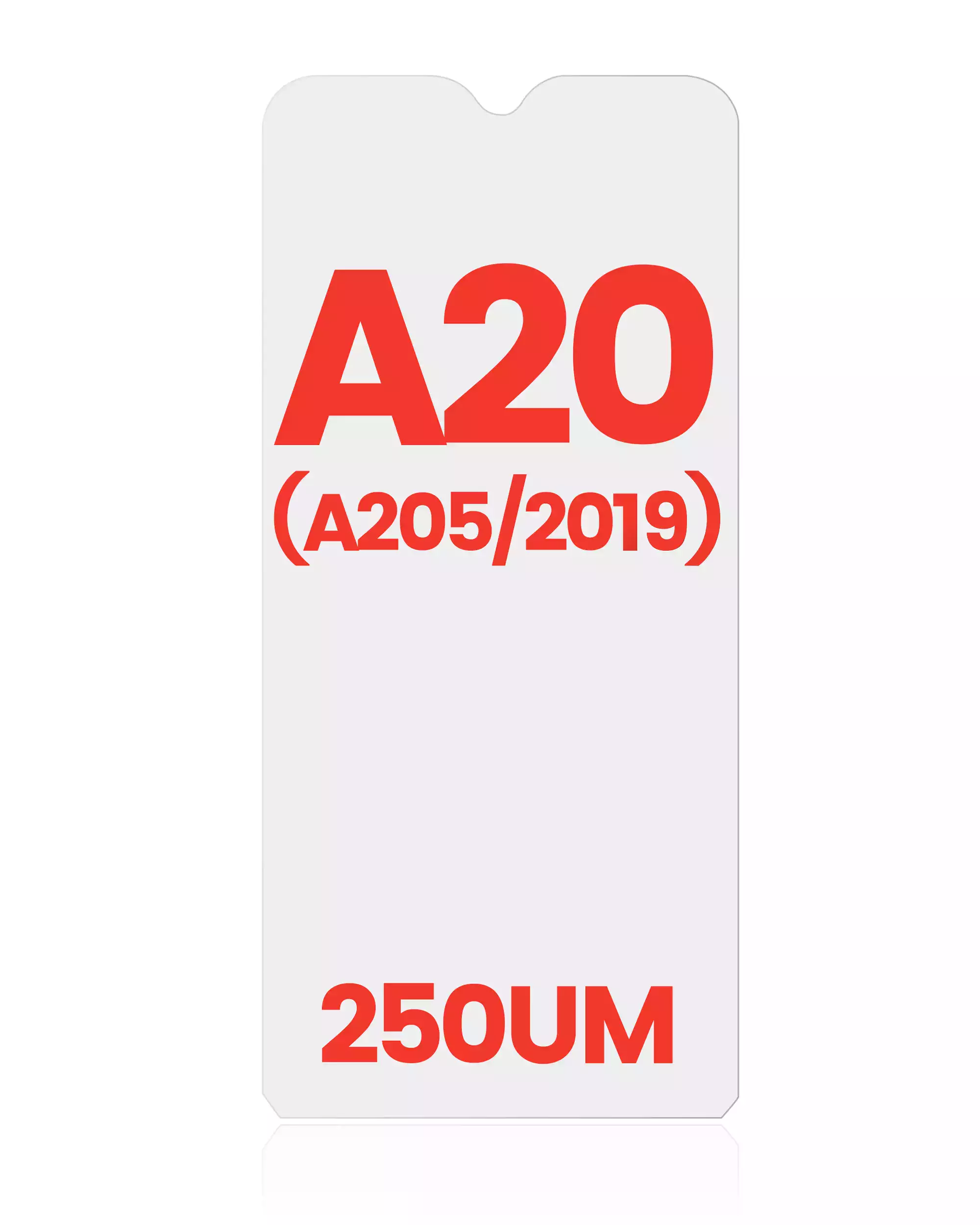 OCA per Samsung Galaxy A20 (A205 / 2019) (10 pezzi) (250um)