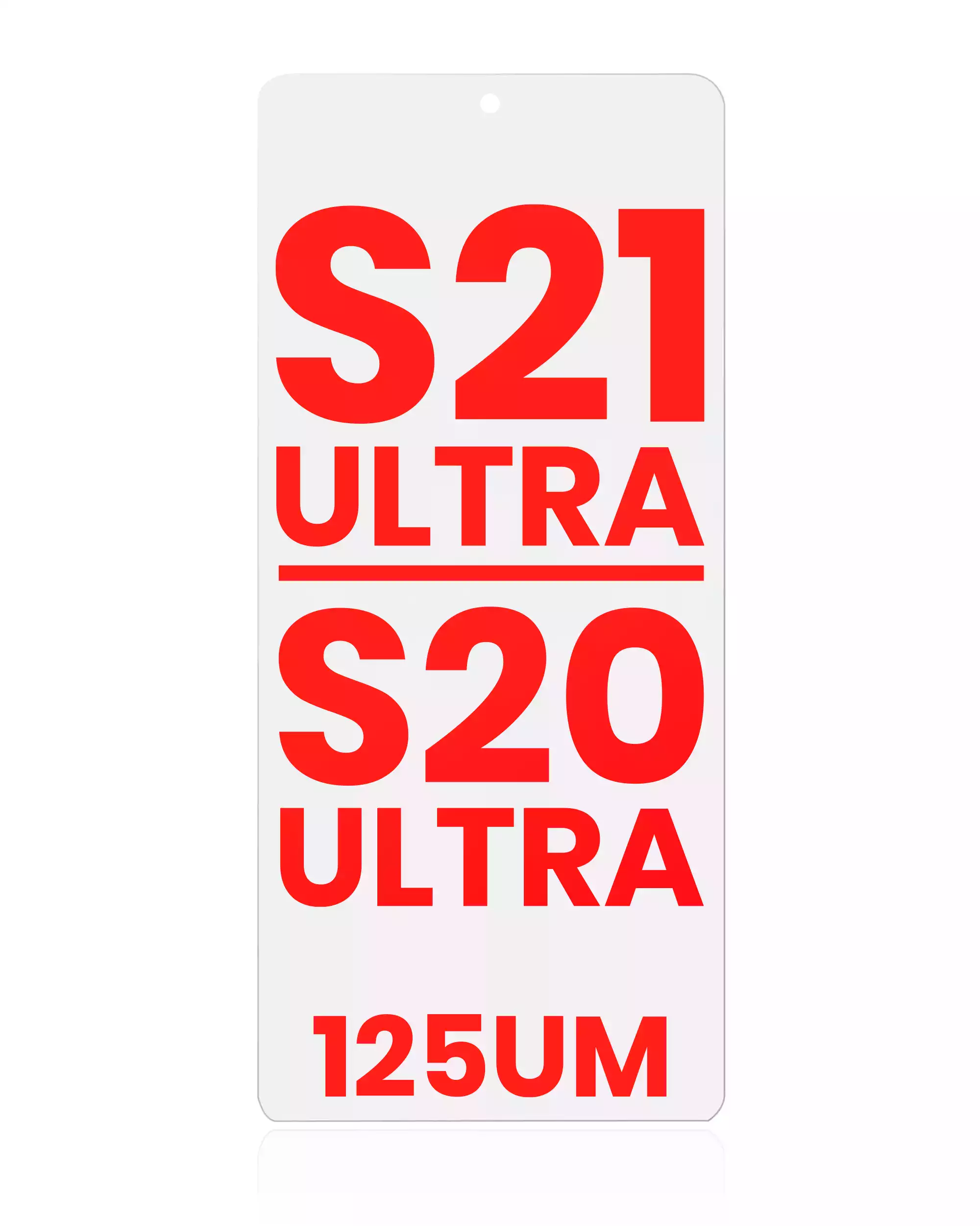 OCA per Samsung Galaxy S21 Ultra / S20 Ultra (10 pezzi) (125um)