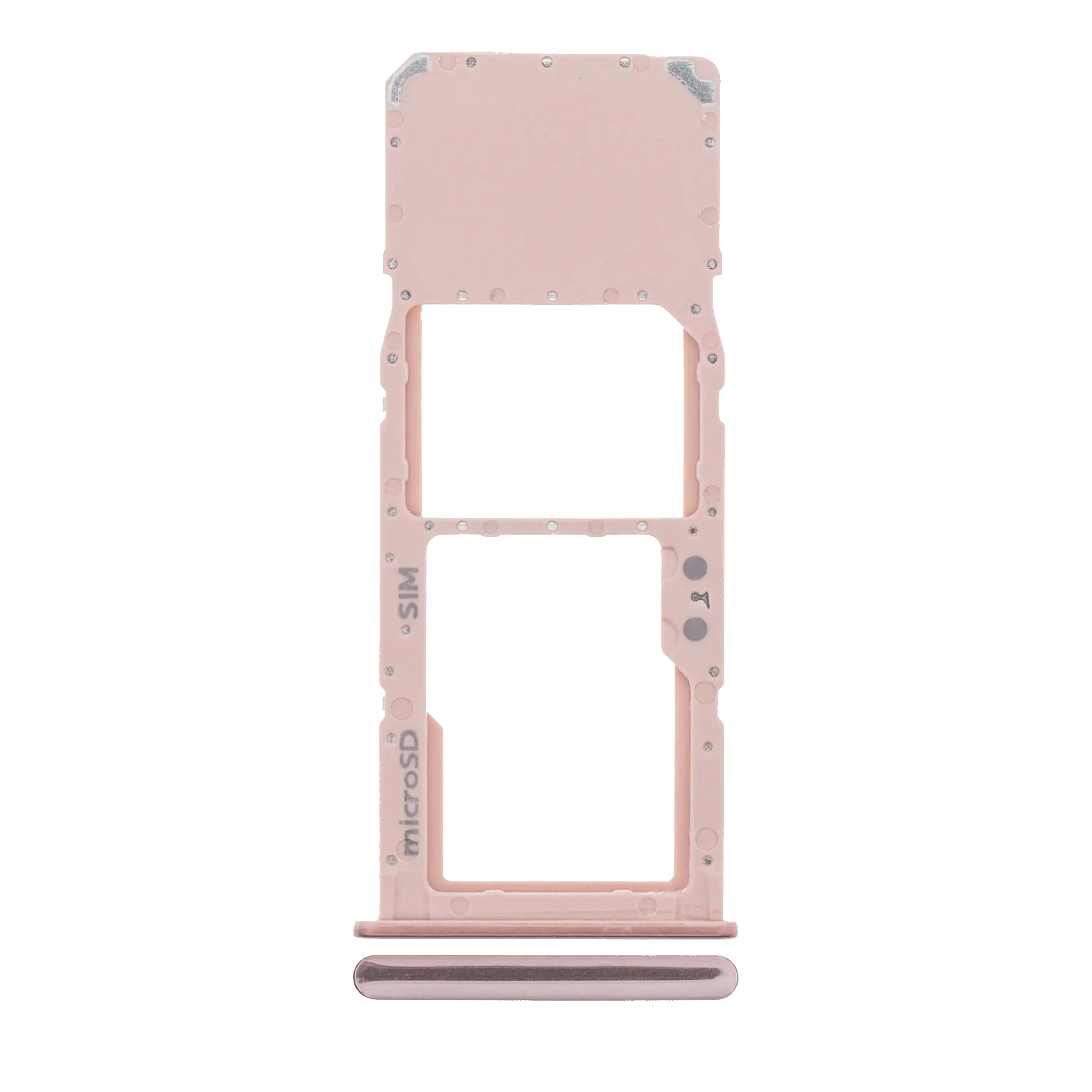 Carrellino SIM singola per Samsung Galaxy A71 (A715 / 2020) (Prism Crush Rosa)