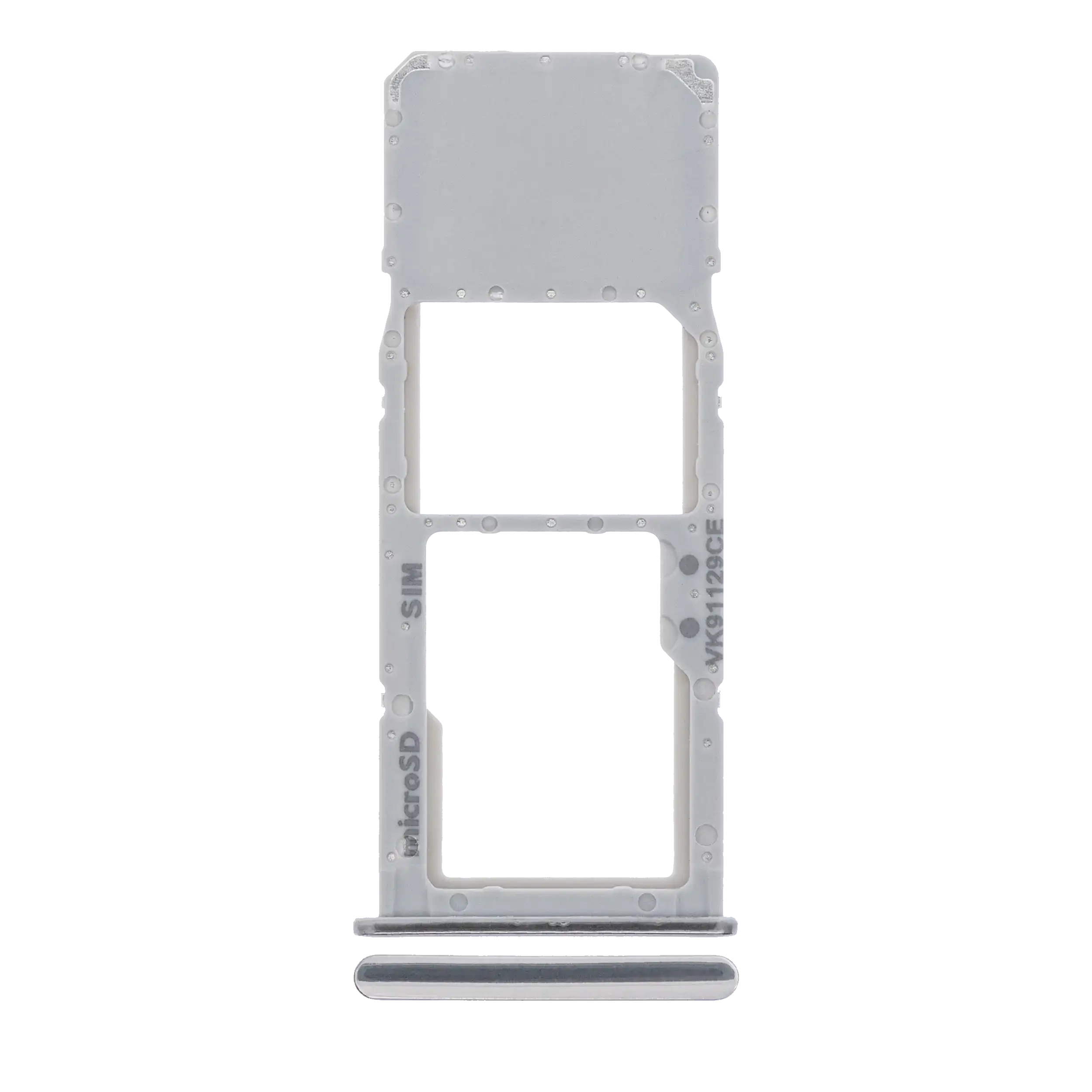 Carrellino SIM singola per Samsung Galaxy A71 (A715 / 2020) (Prism Crush Argento)