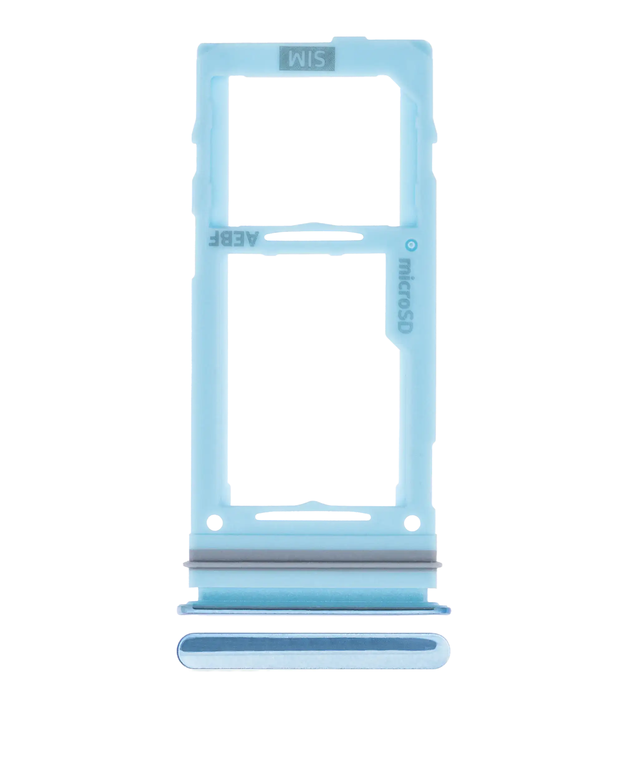 Carrellino SIM singola per Samsung Galaxy A52 4G (A525 / 2021) / 5G (A526 / 2021) A52S 5G (A528 / 2021) (Awesome Blu)
