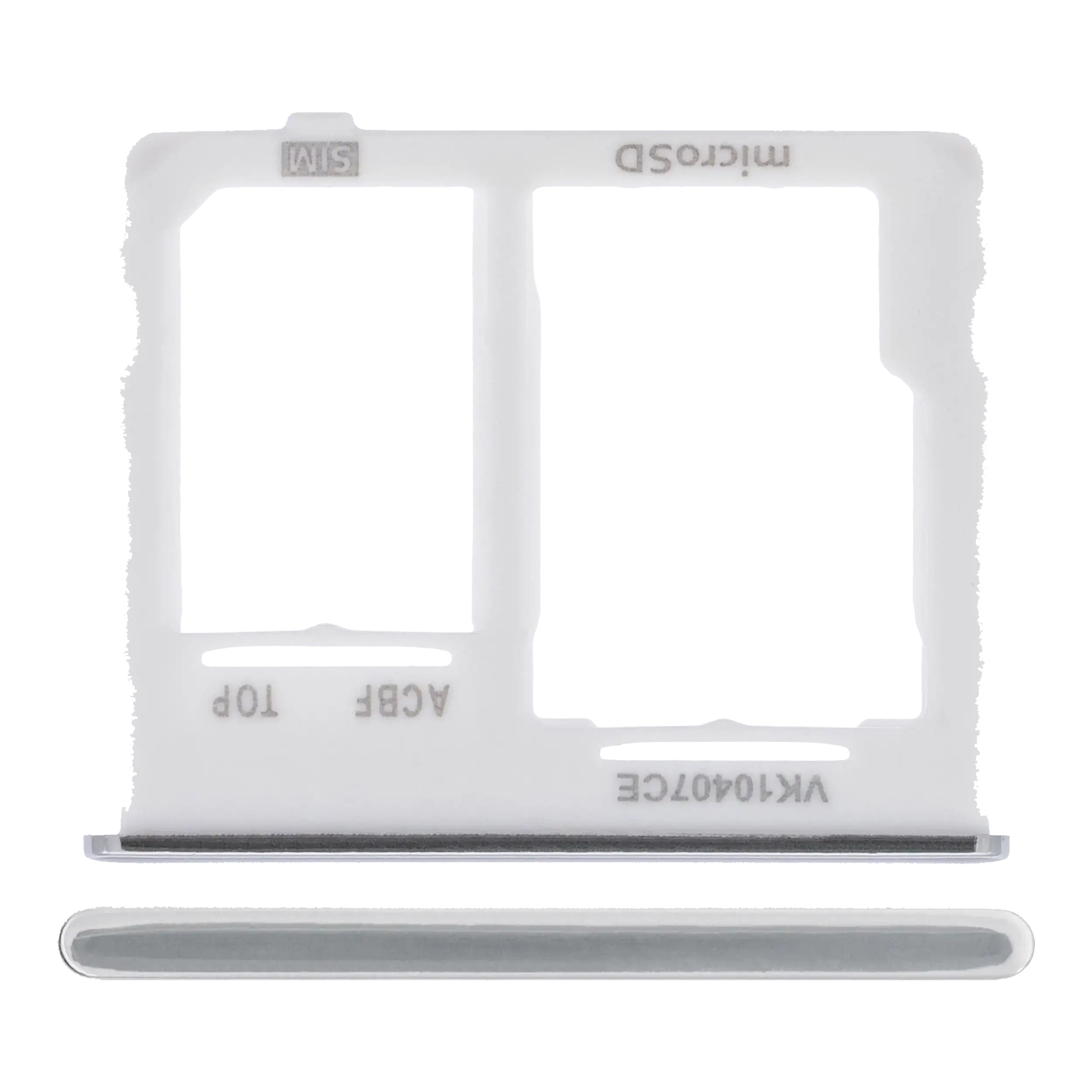 Carrellino SIM singola per Samsung Galaxy A32 5G (A326 / 2021) (Awesome Bianco)