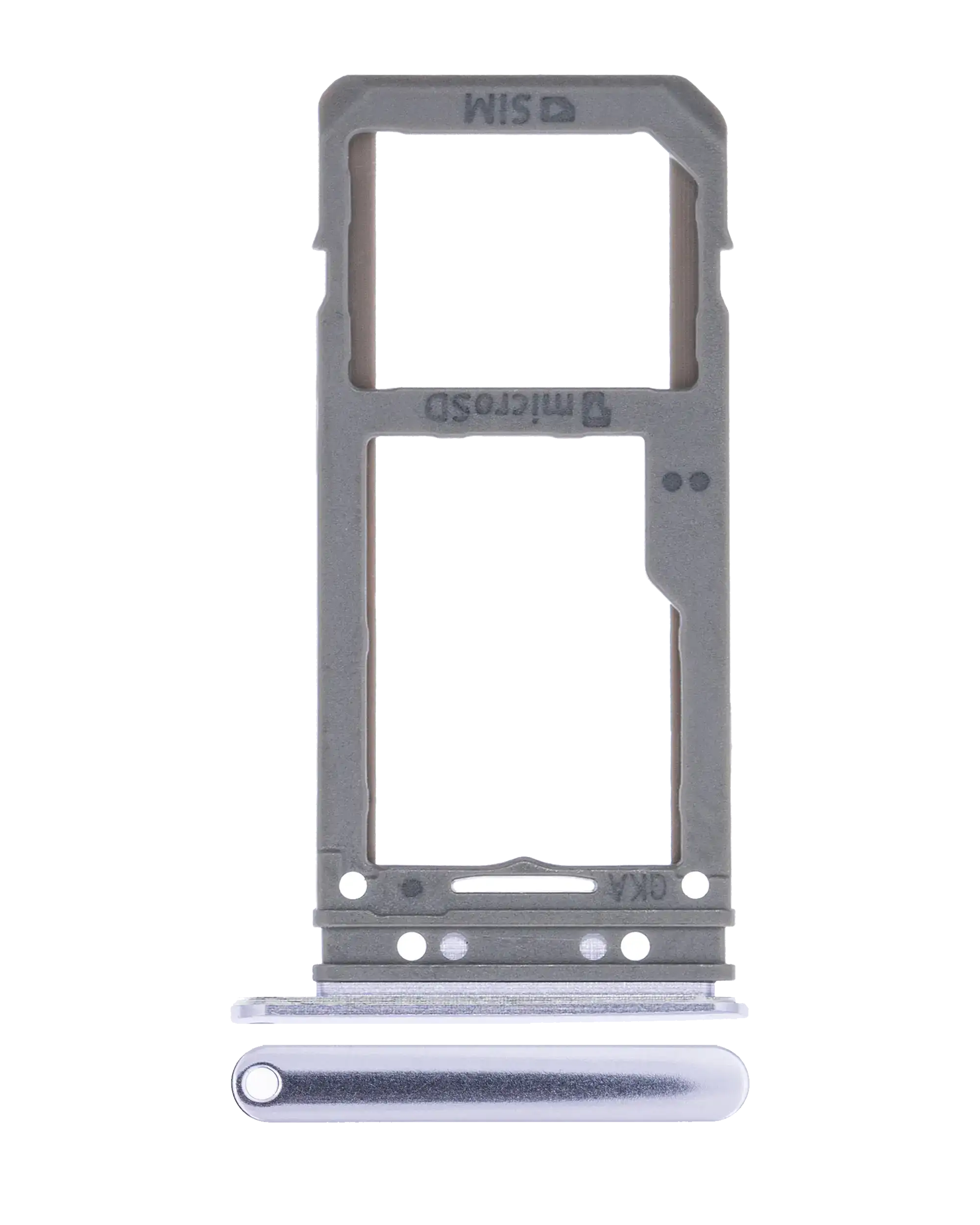 Carrellino SIM singola per Samsung Galaxy S8 / S8 Plus (Orchid Grigio)
