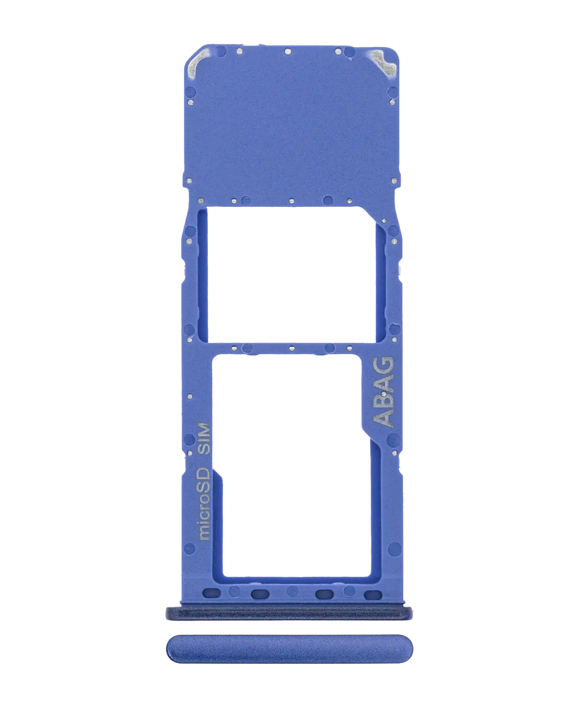 Carrellino SIM singola per Samsung Galaxy A21S (A217 / 2020) (Blu)