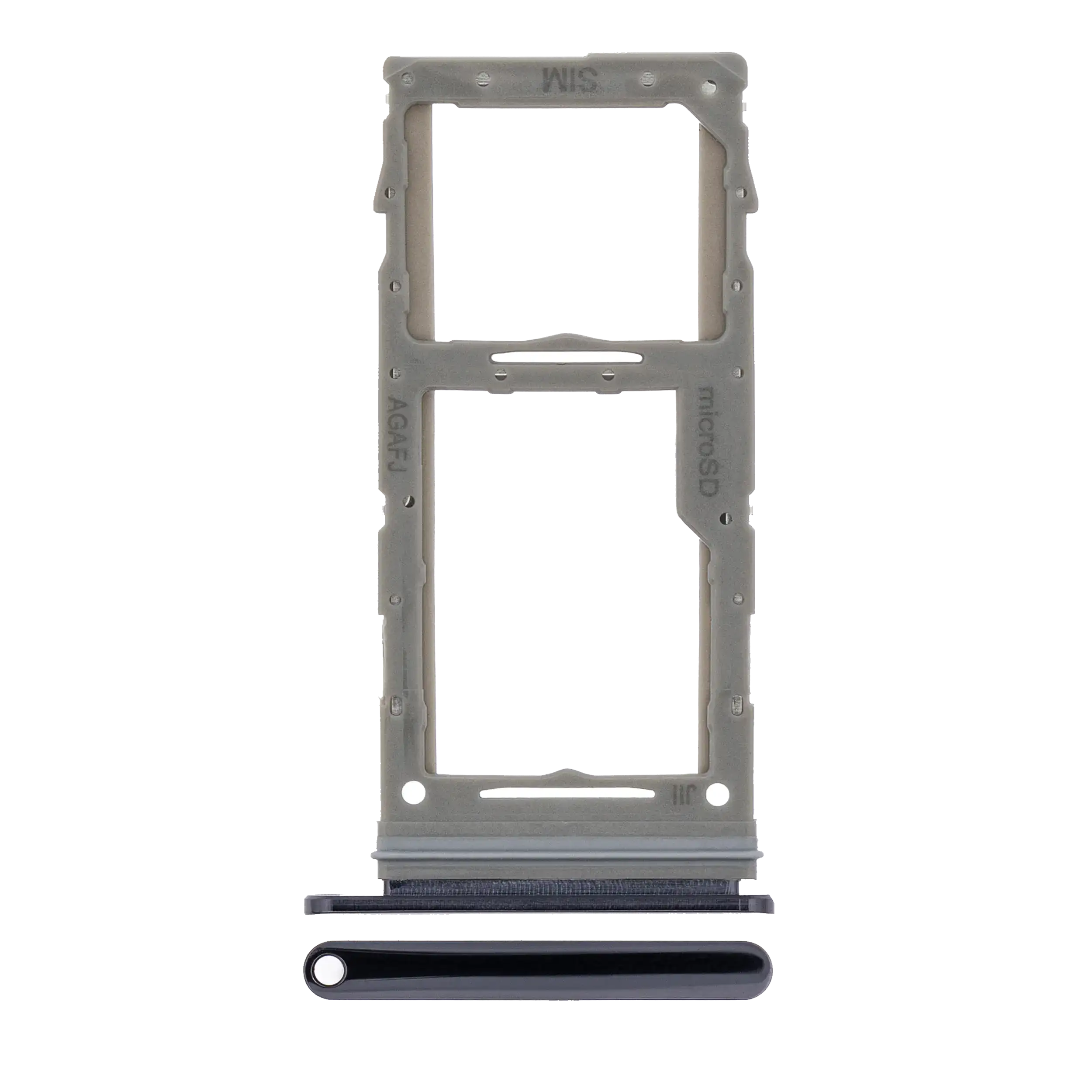 Carrellino SIM singola per Samsung Galaxy A71 5G (A716 / 2020) (Prism Cube Nero)