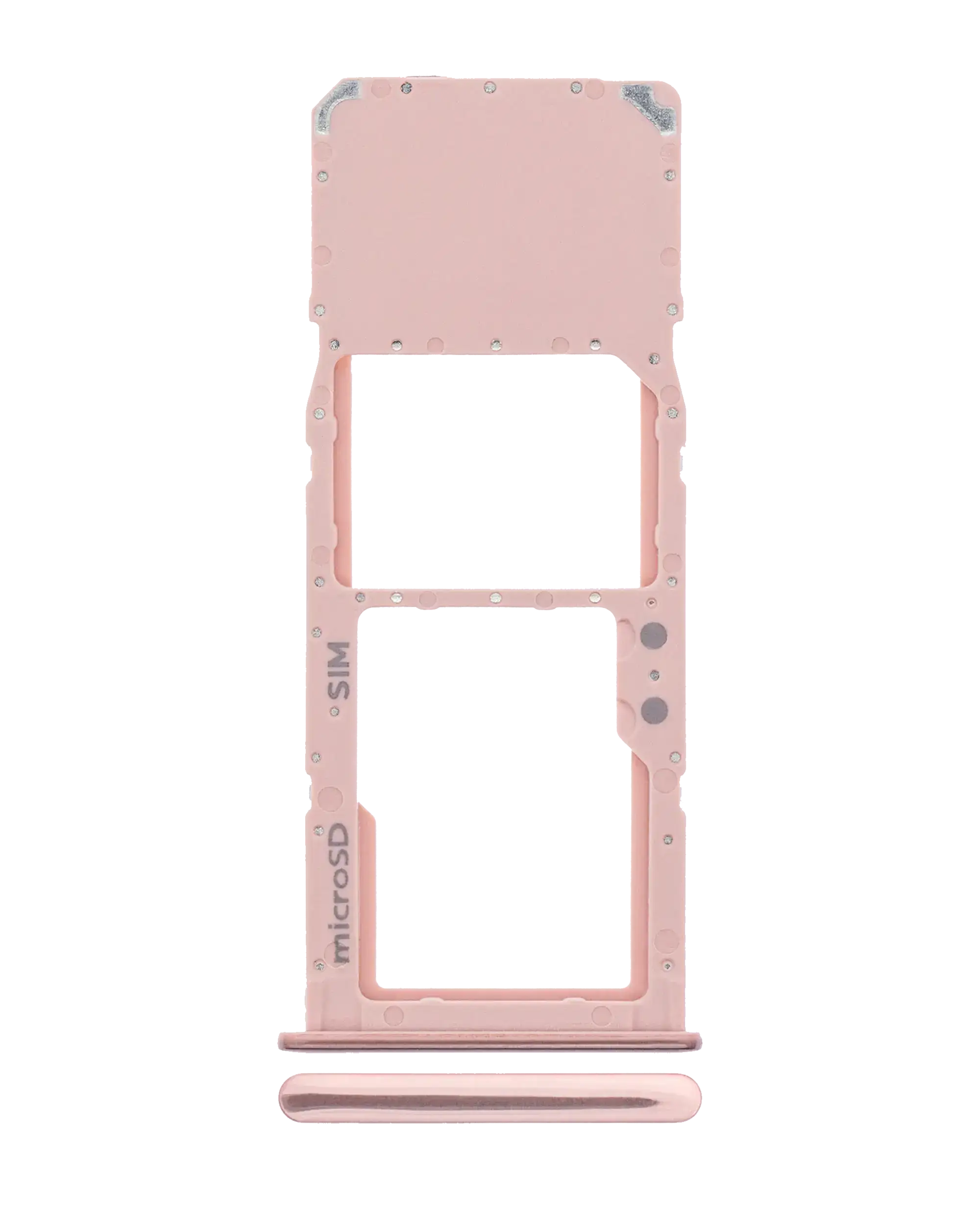 Carrellino SIM singola per Samsung Galaxy A51 4G (A515 / 2019) (Prism Crush Rosa)