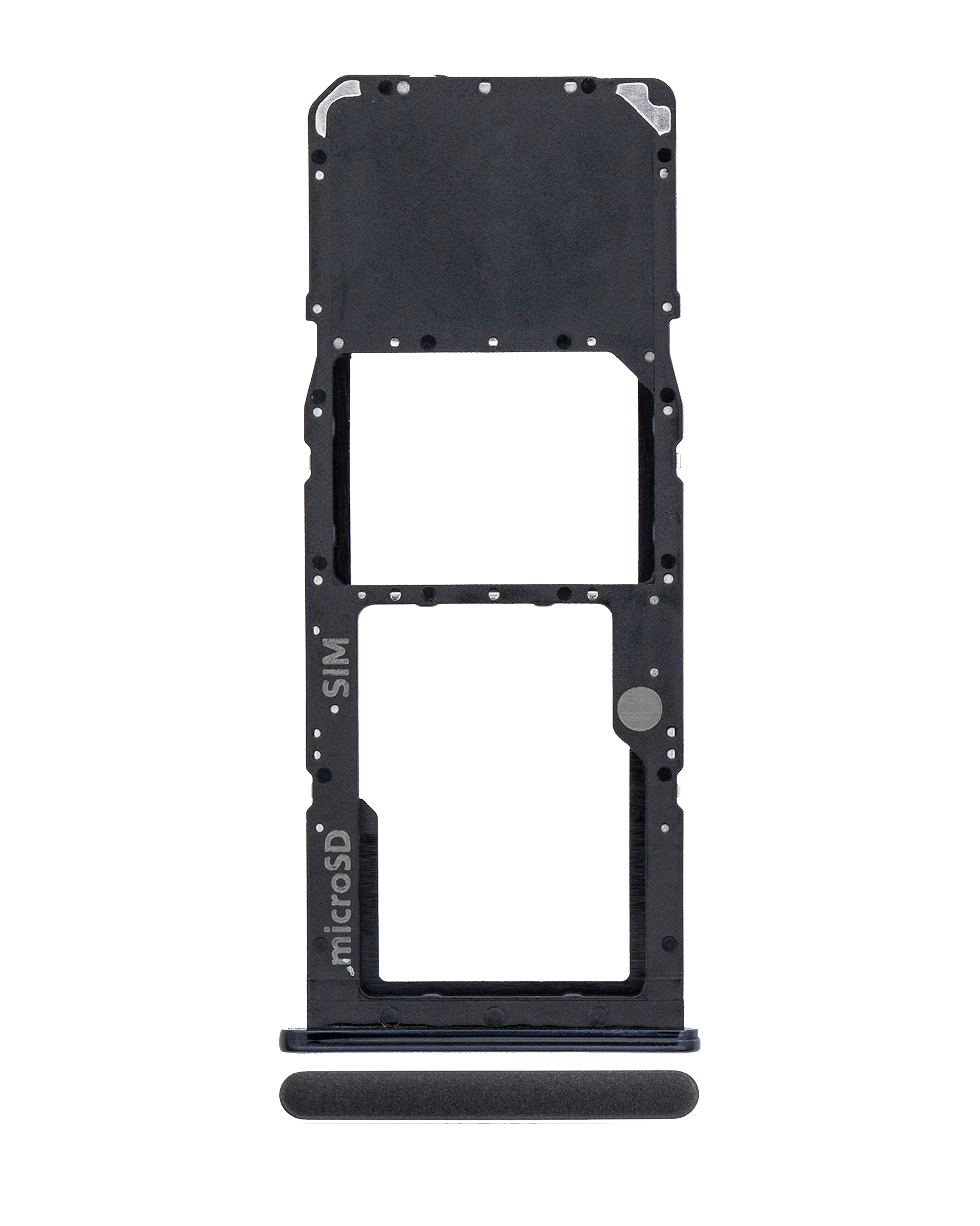 Carrellino SIM singola per Samsung Galaxy A50S (A507 / 2019) (Prism Crush Nero)