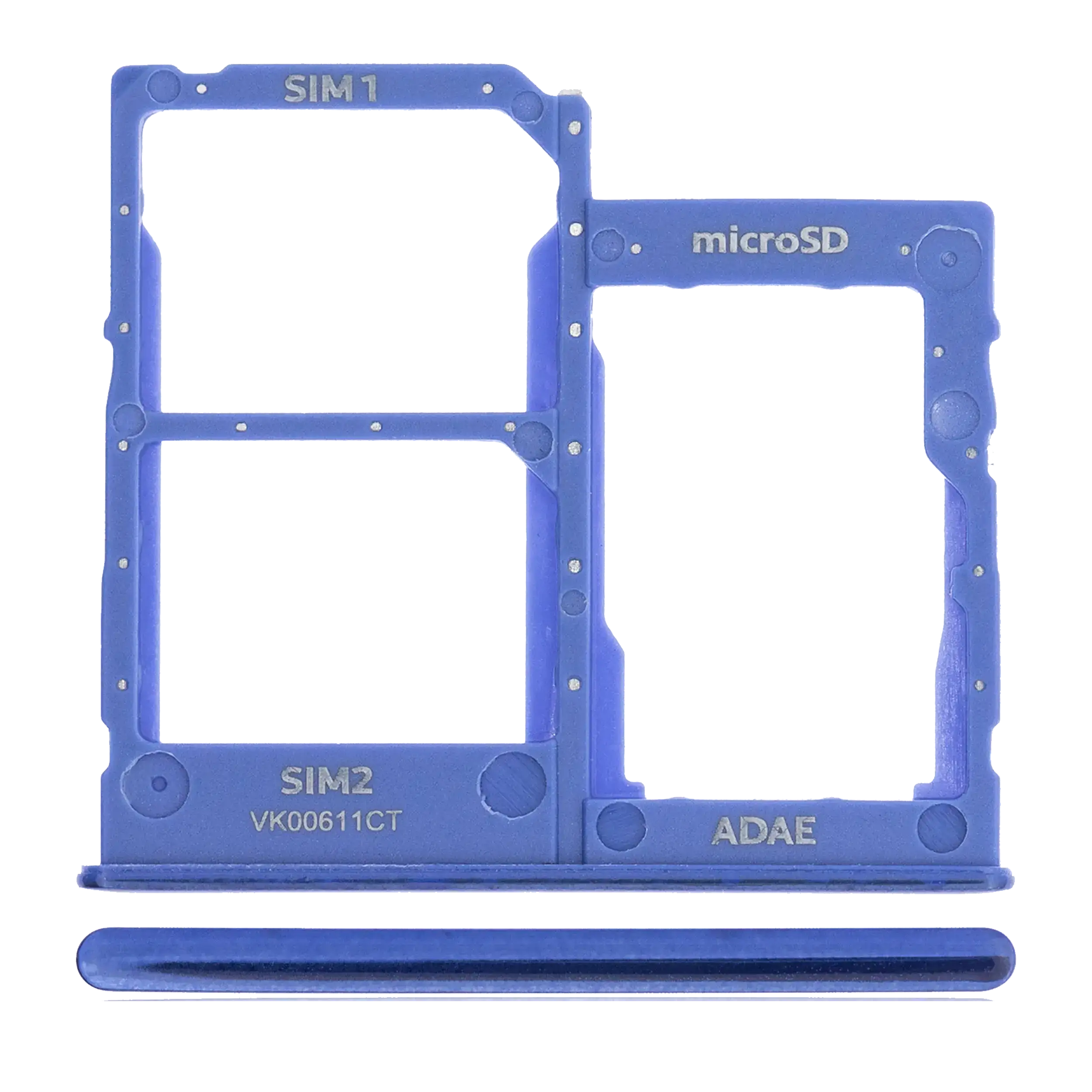 Carrellino doppia SIM per Samsung Galaxy A41 (A415 / 2020) (Prism Crush Blu)