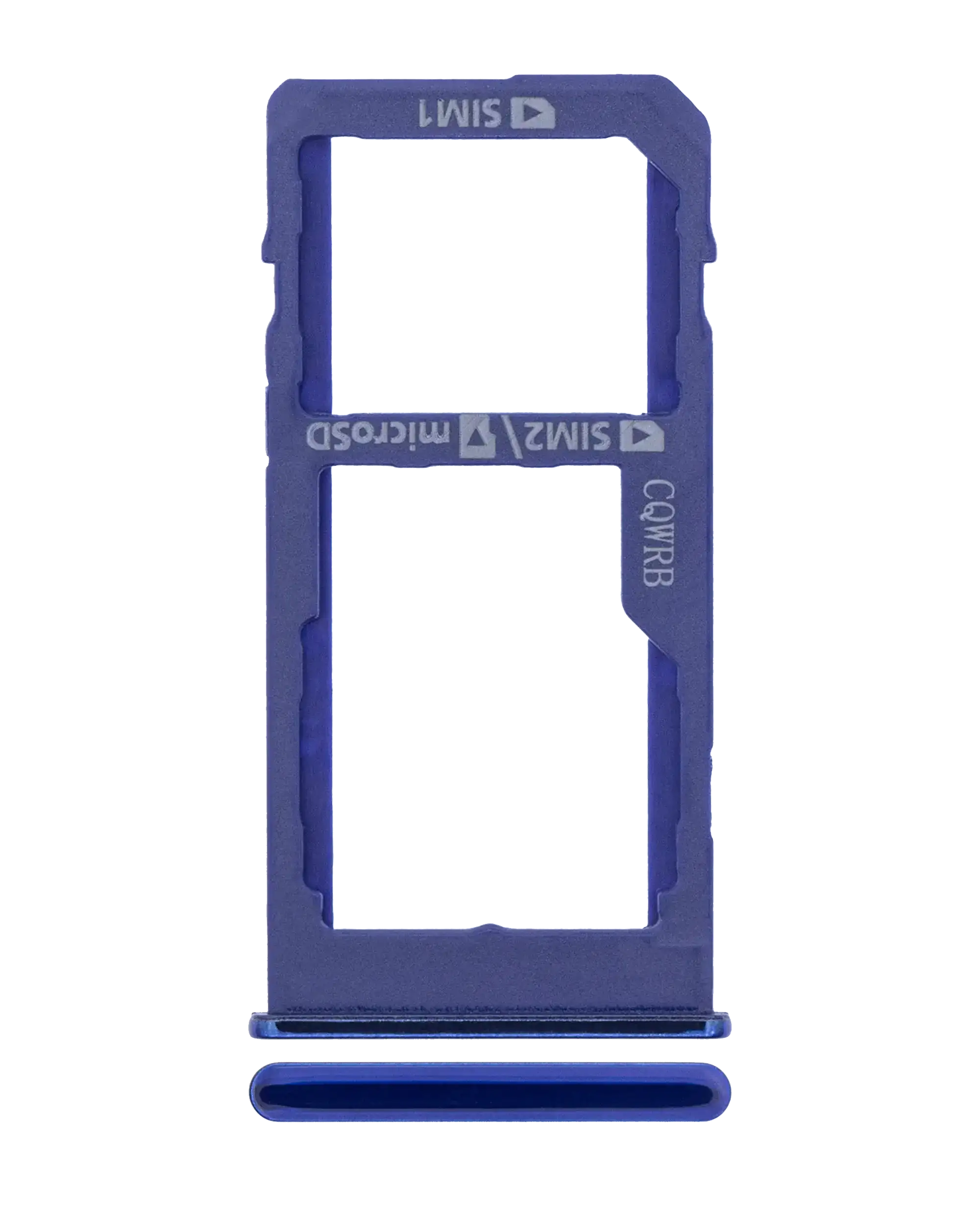 Carrellino doppia SIM per Samsung Galaxy A60 (A606 / 2019) (Seawater Blu)