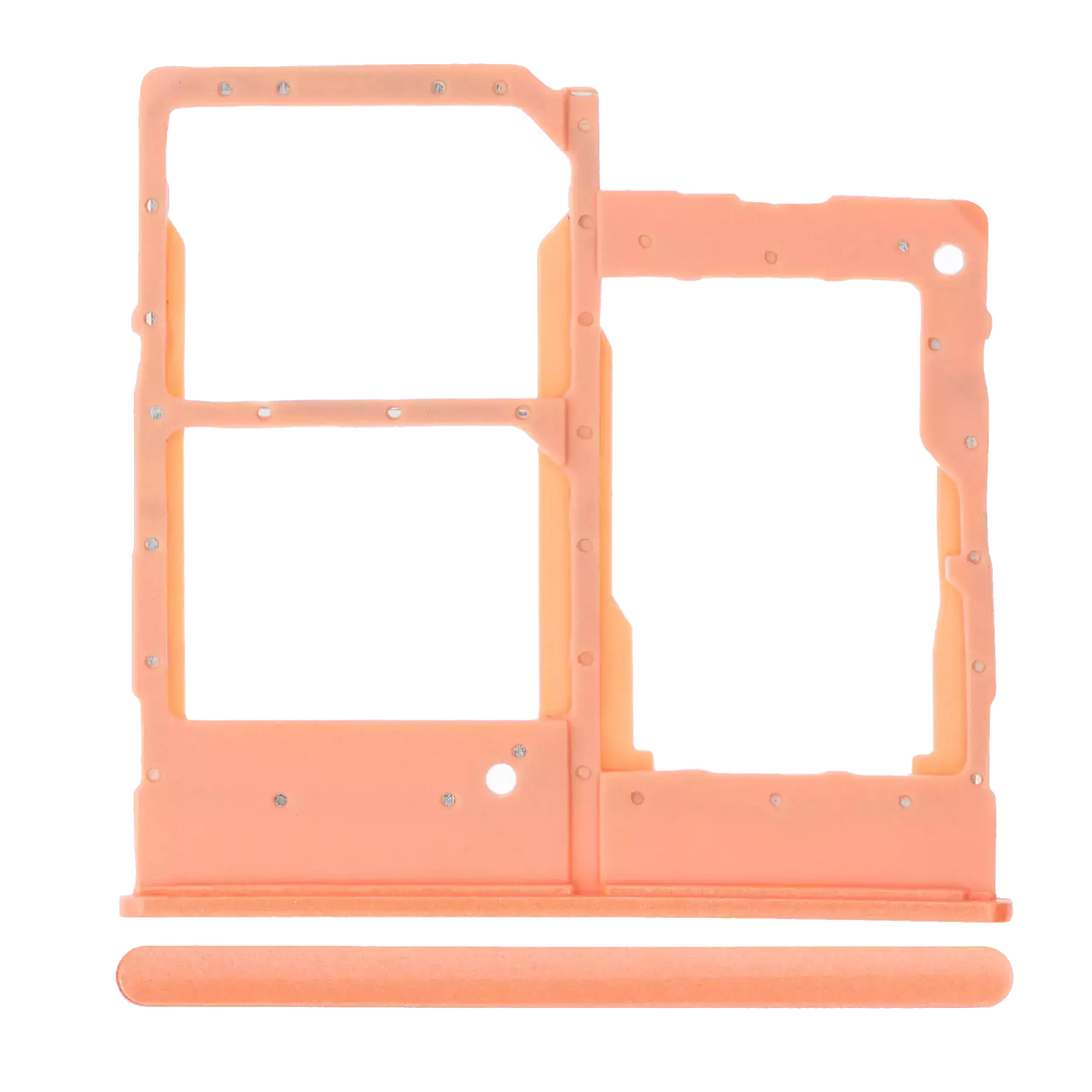 Carrellino doppia SIM per Samsung Galaxy A20E (A202 / 2019) (Coral)