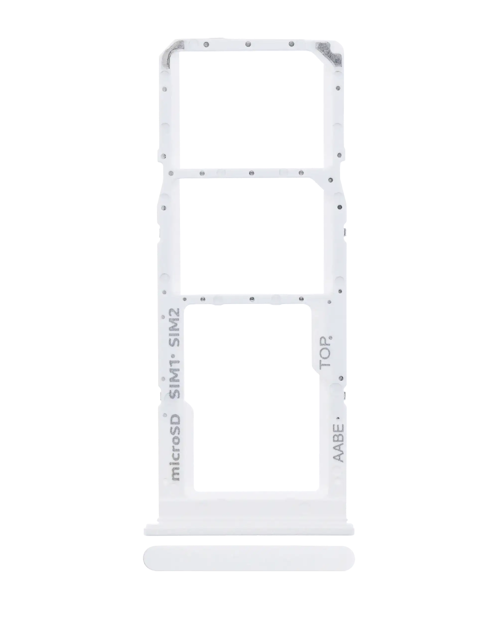 Carrellino doppia SIM per Samsung Galaxy A02 (A022 / 2020) (Bianco)