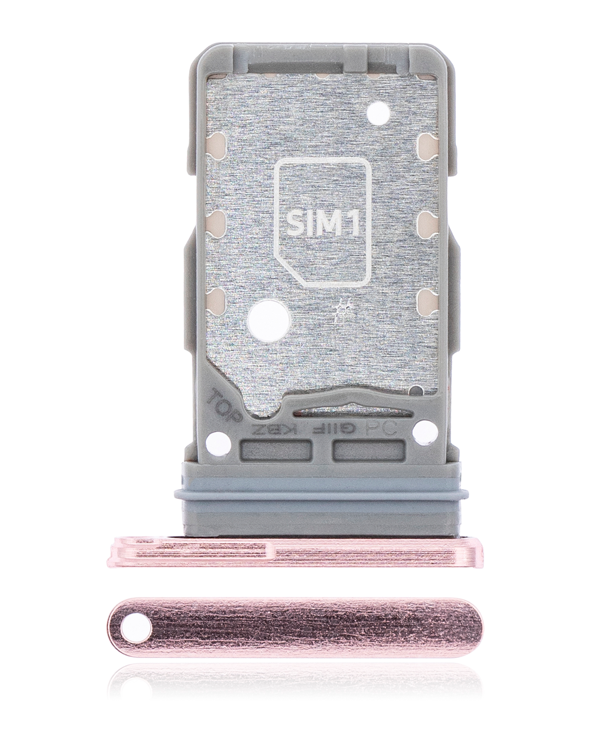 Carrellino doppia SIM per Samsung Galaxy S21 (Phantom Rosa)