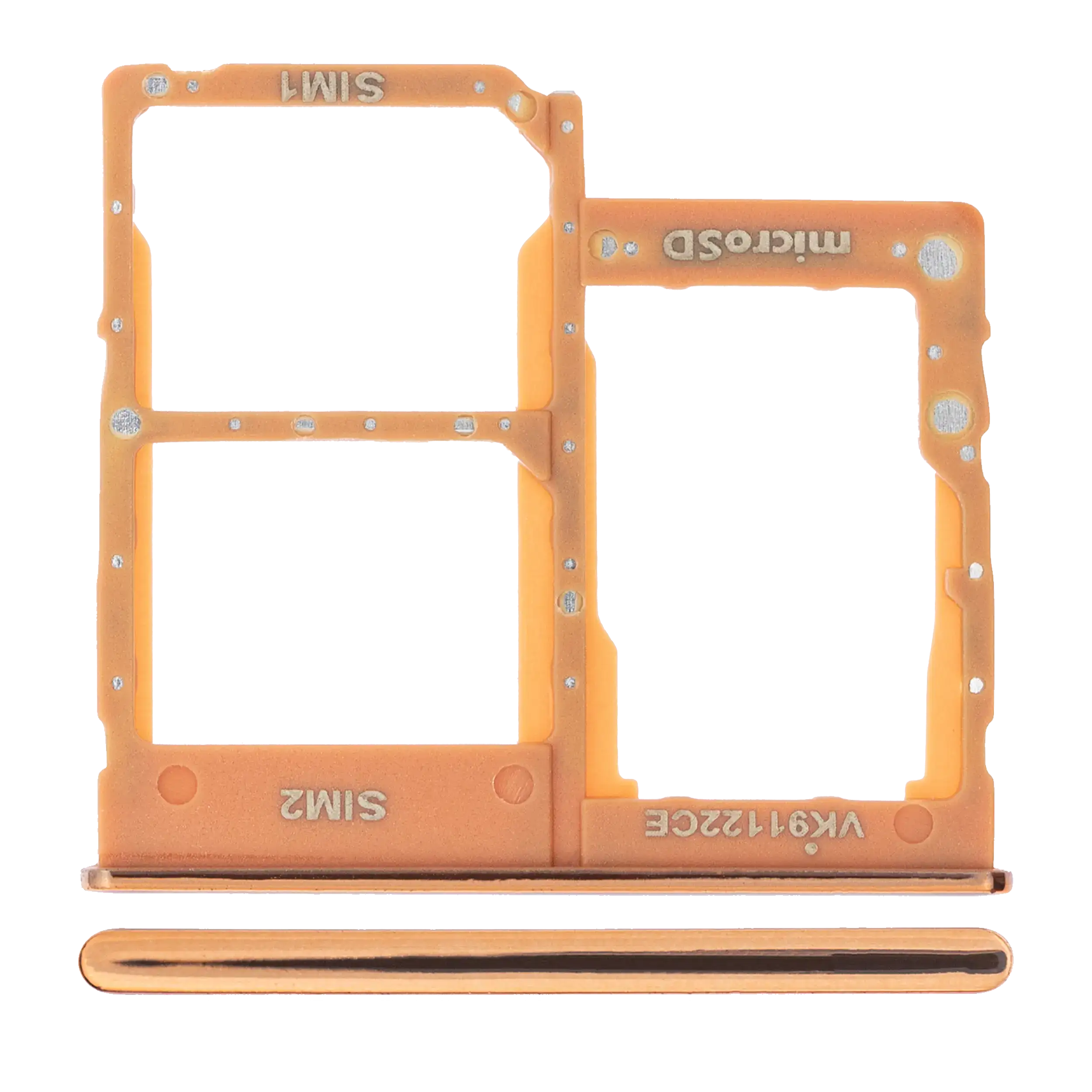 Carrellino doppia SIM per Samsung Galaxy A40 (A405 / 2019) (Coral)
