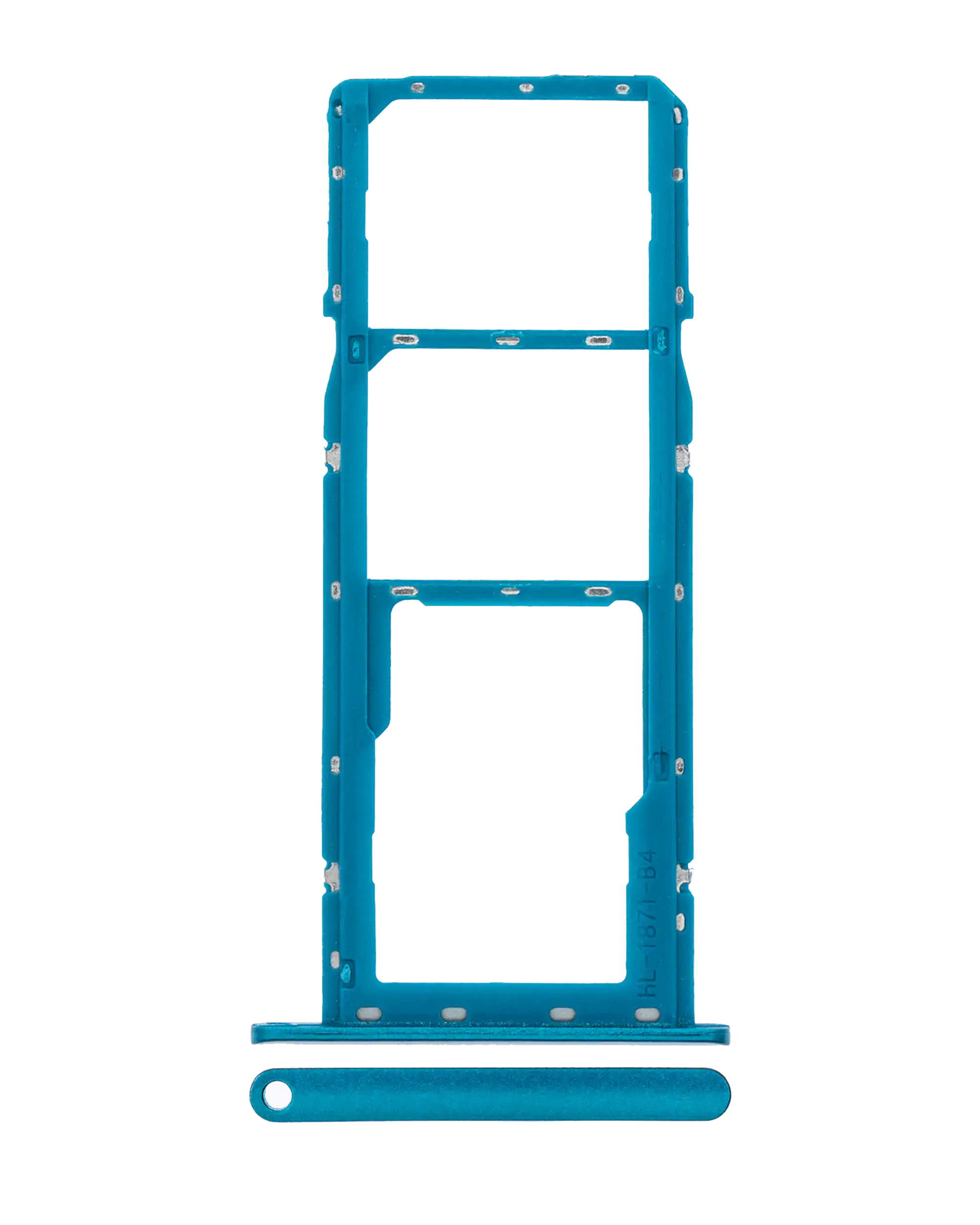 Carrellino doppia SIM per Samsung Galaxy A01 (A015 / 2020) (Verde)