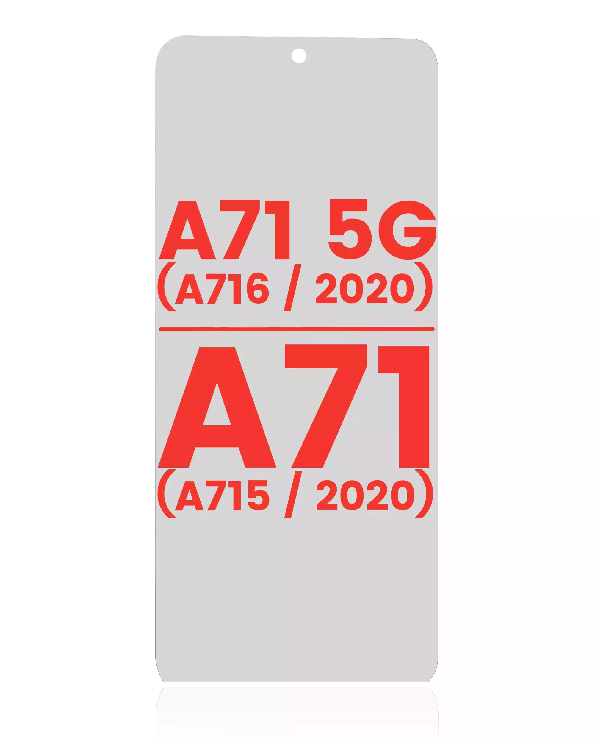 Polarizer Film per Samsung Galaxy A71 5G (A716 / 2020) / A71 (A715 / 2020) (10 pezzi)