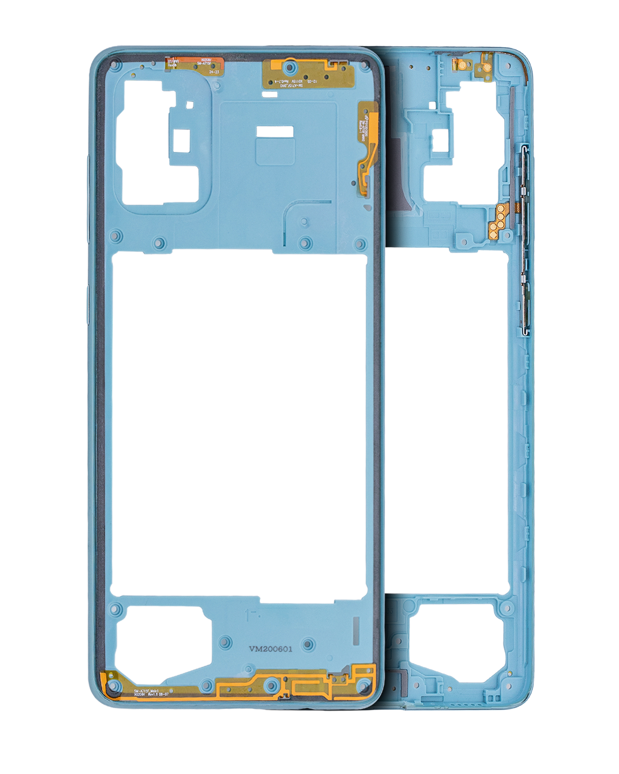 Frame centrale per Samsung Galaxy A71 (A715 / 2020) (Prism Crush Blu)
