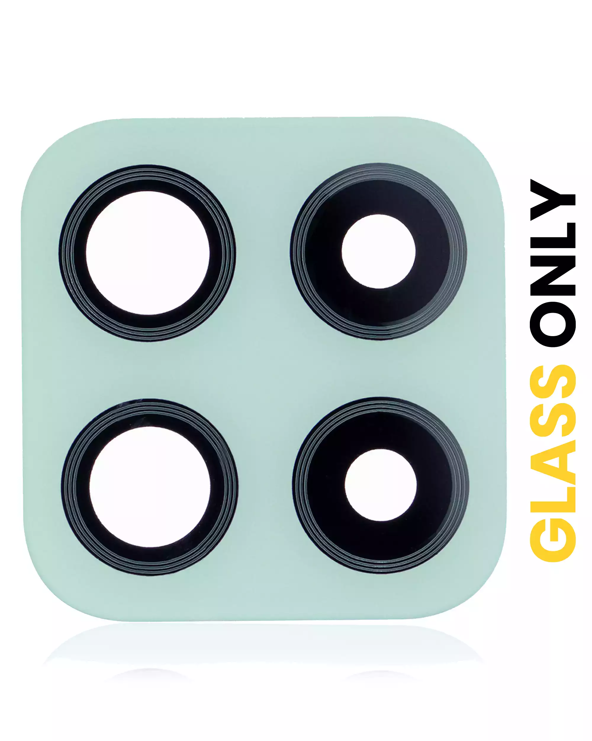 Lente fotocamera posteriore (solo vetro) con adesivo per Samsung Galaxy A22 4G (A225 / 2021) (Mint)