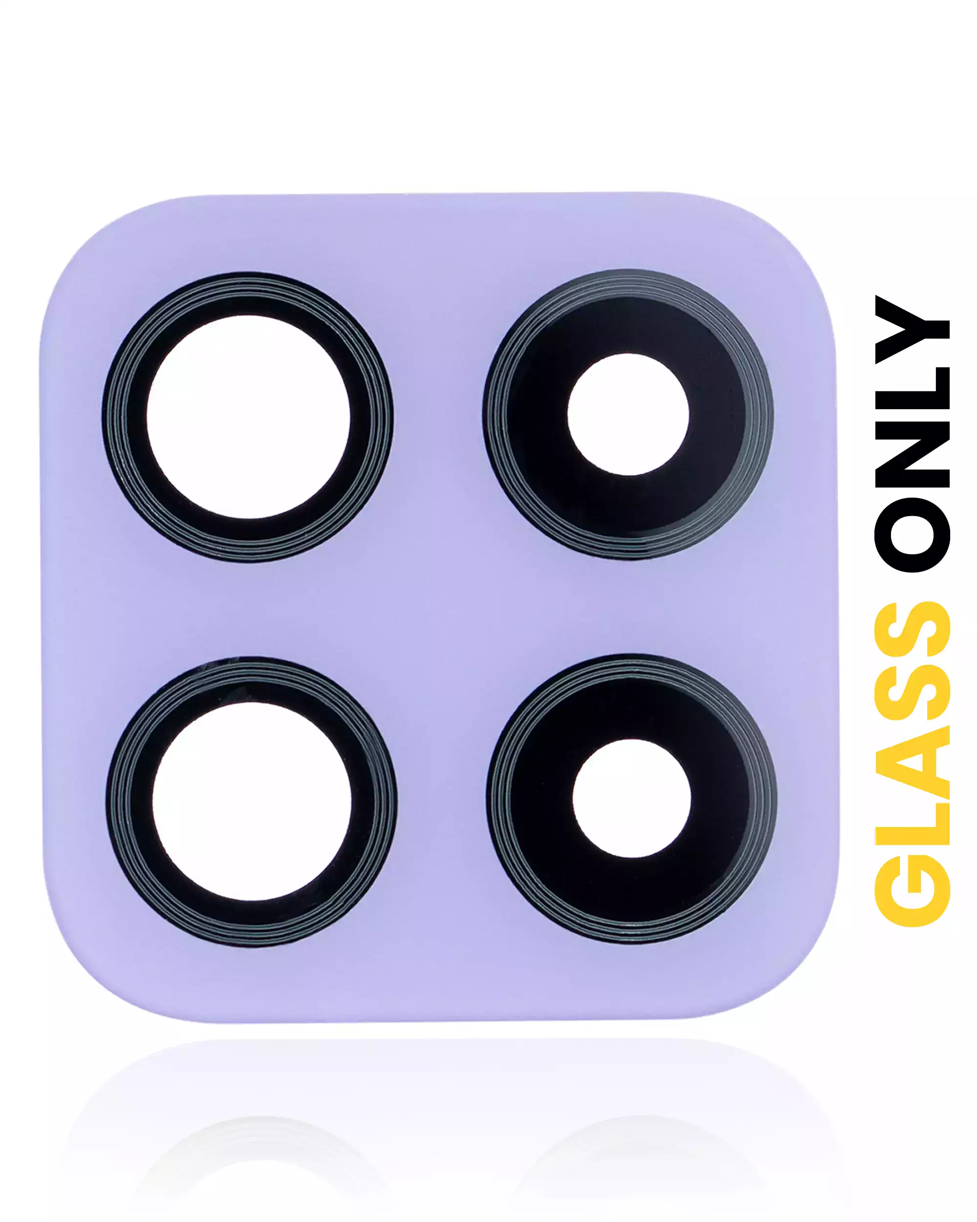 Lente fotocamera posteriore (solo vetro) con adesivo per Samsung Galaxy A22 4G (A225 / 2021) (Violet)