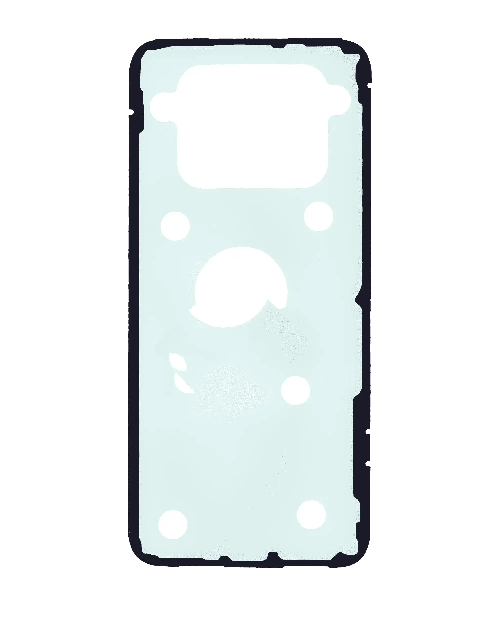 Adesivo cover posteriore per Samsung Galaxy S8 (10 pezzi)