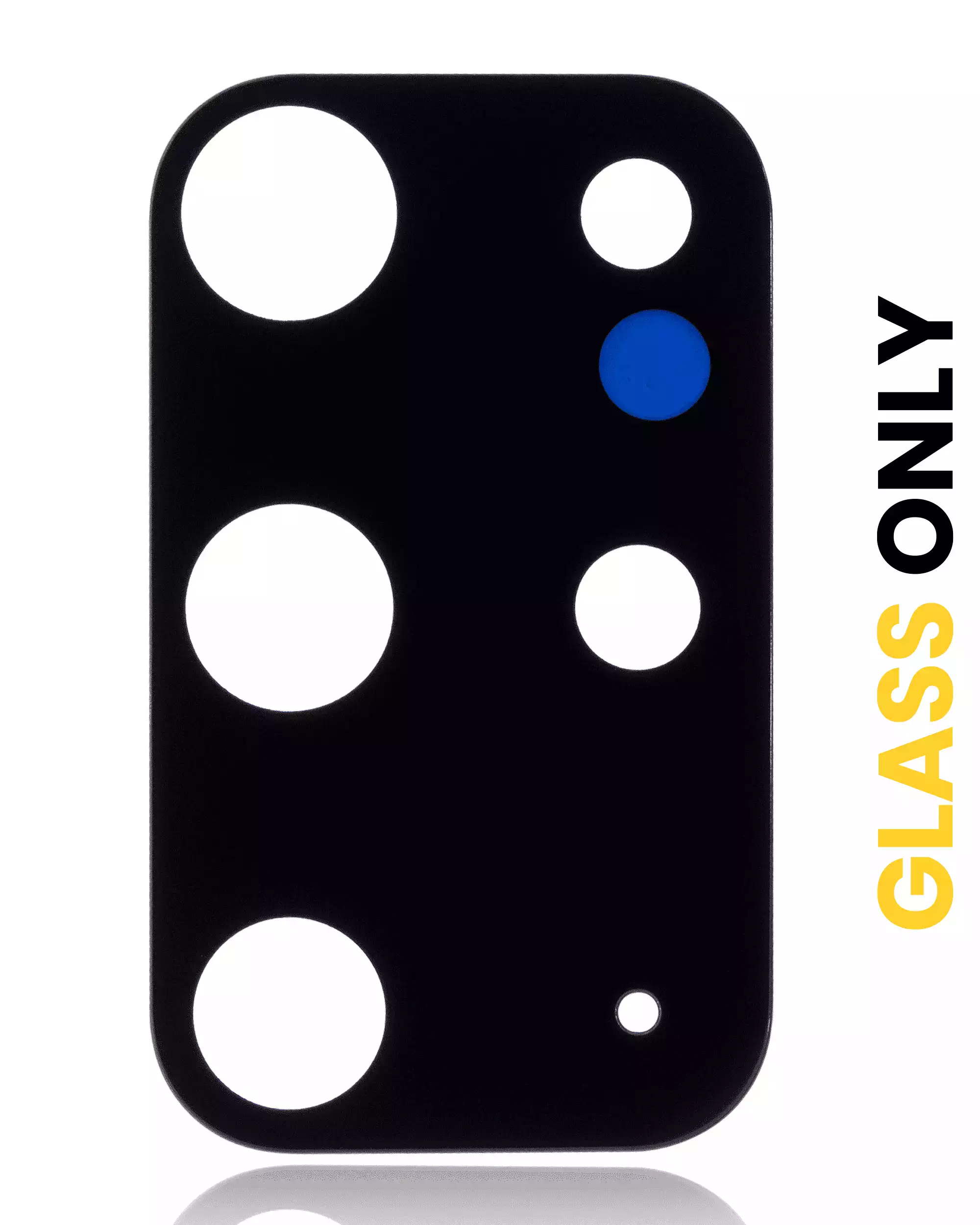 Lente fotocamera posteriore (solo vetro) con adesivo per Samsung Galaxy S20 Plus 5G (10 pezzi)