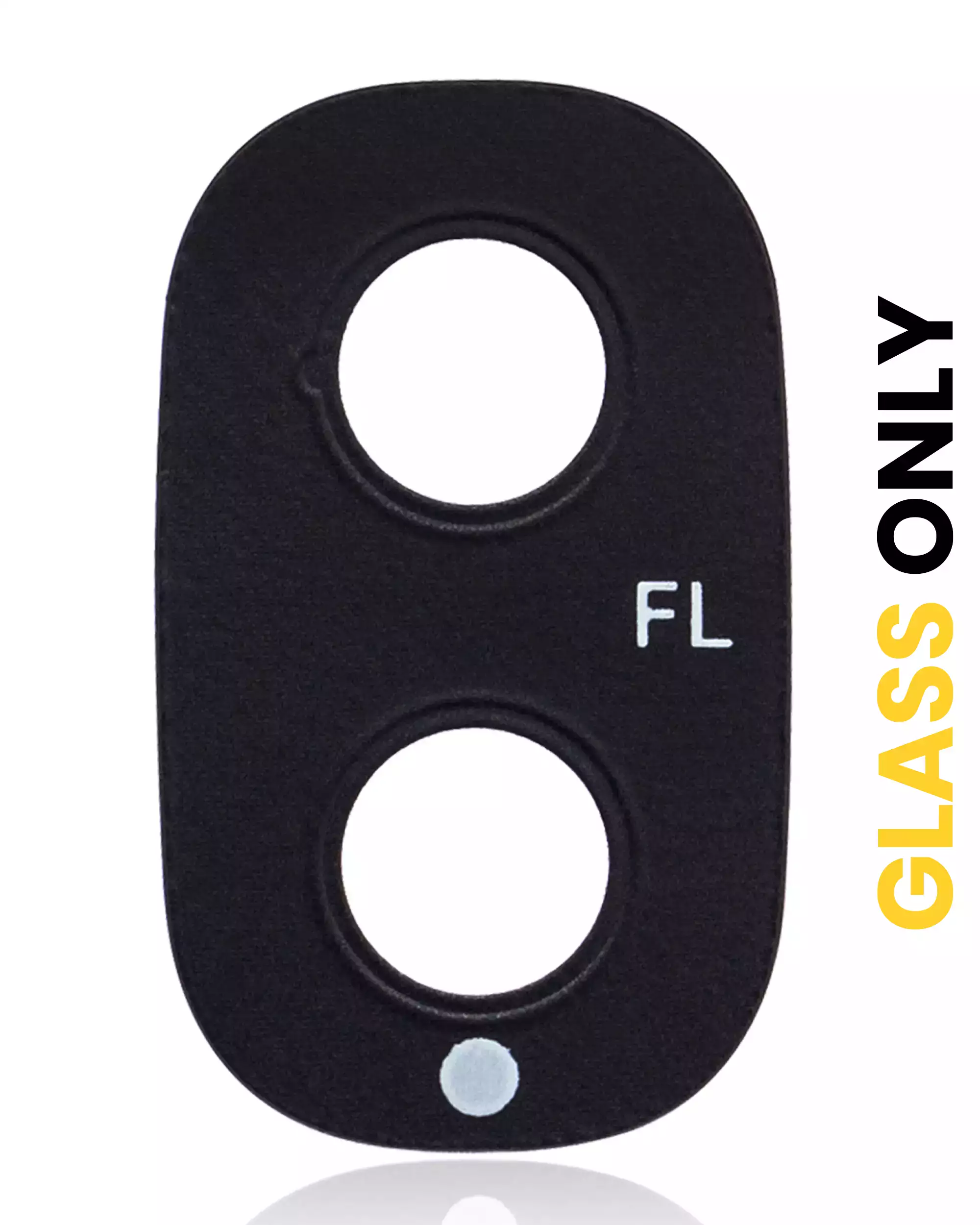 Lente fotocamera posteriore (solo vetro) con adesivo per Samsung Galaxy J7 (J737 / 2018) (10 pezzi)