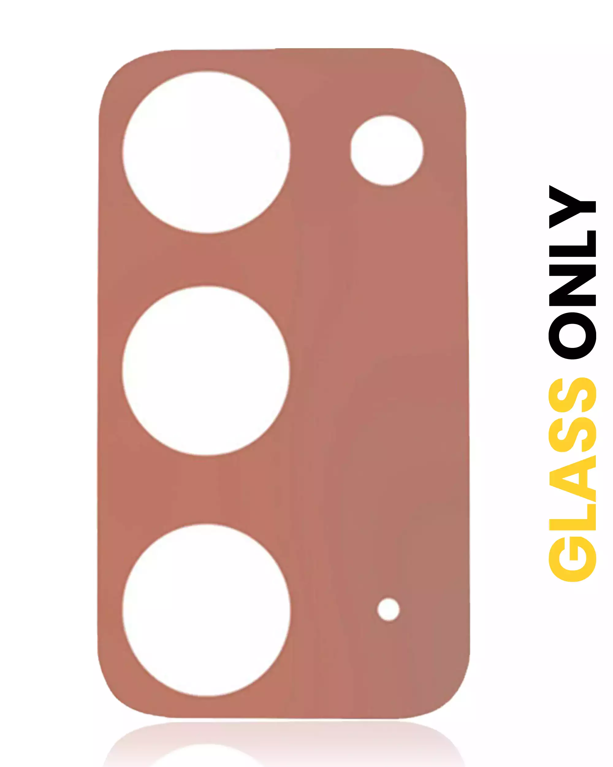 Lente fotocamera posteriore (solo vetro) con adesivo per Samsung Galaxy Note 20 (Mystic Bronze) (10 pezzi)