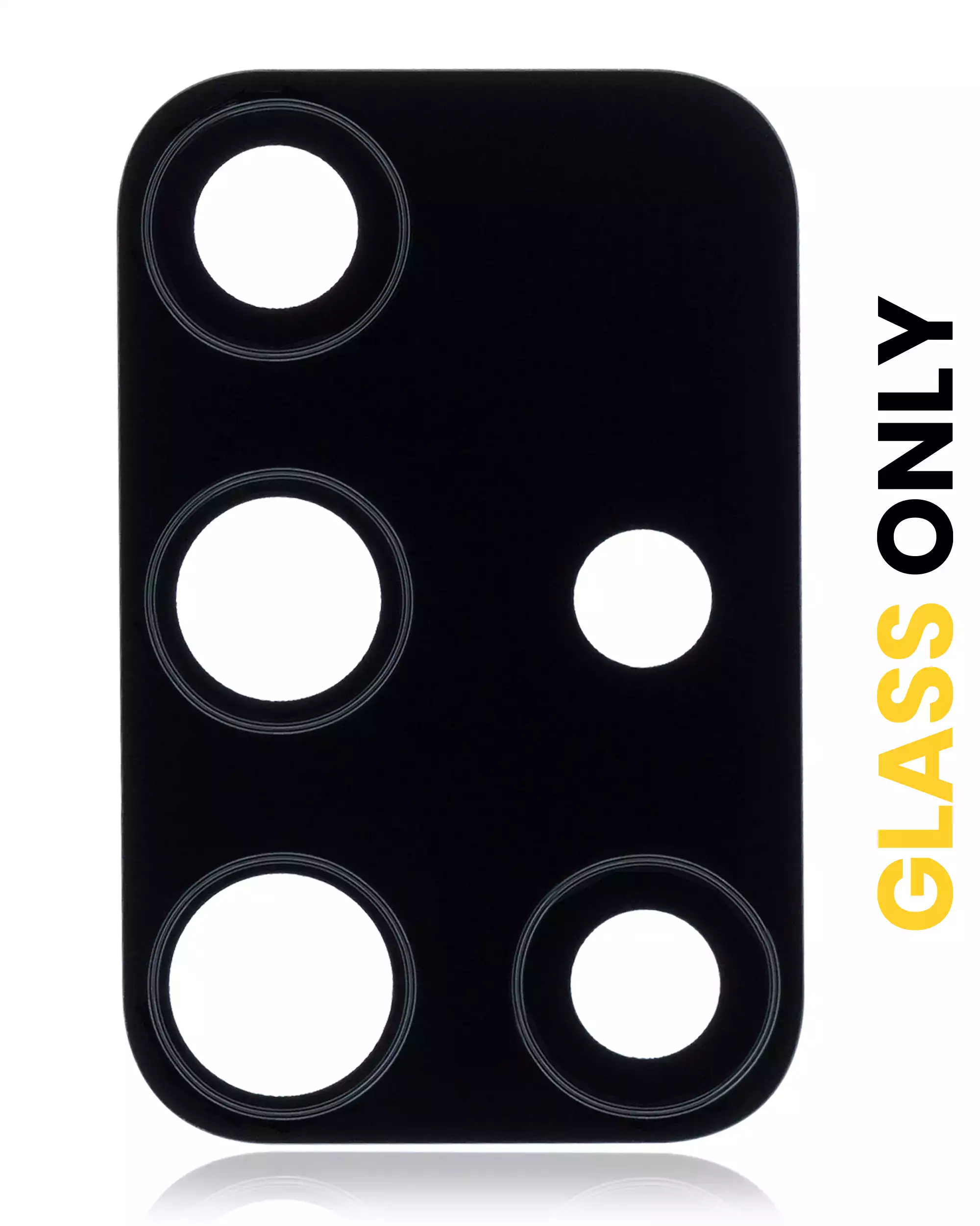 Lente fotocamera posteriore (solo vetro) con adesivo per Samsung Galaxy A71 4G (A715 / 2019) / A71 5G (A716 / 2020) (10 pezzi)