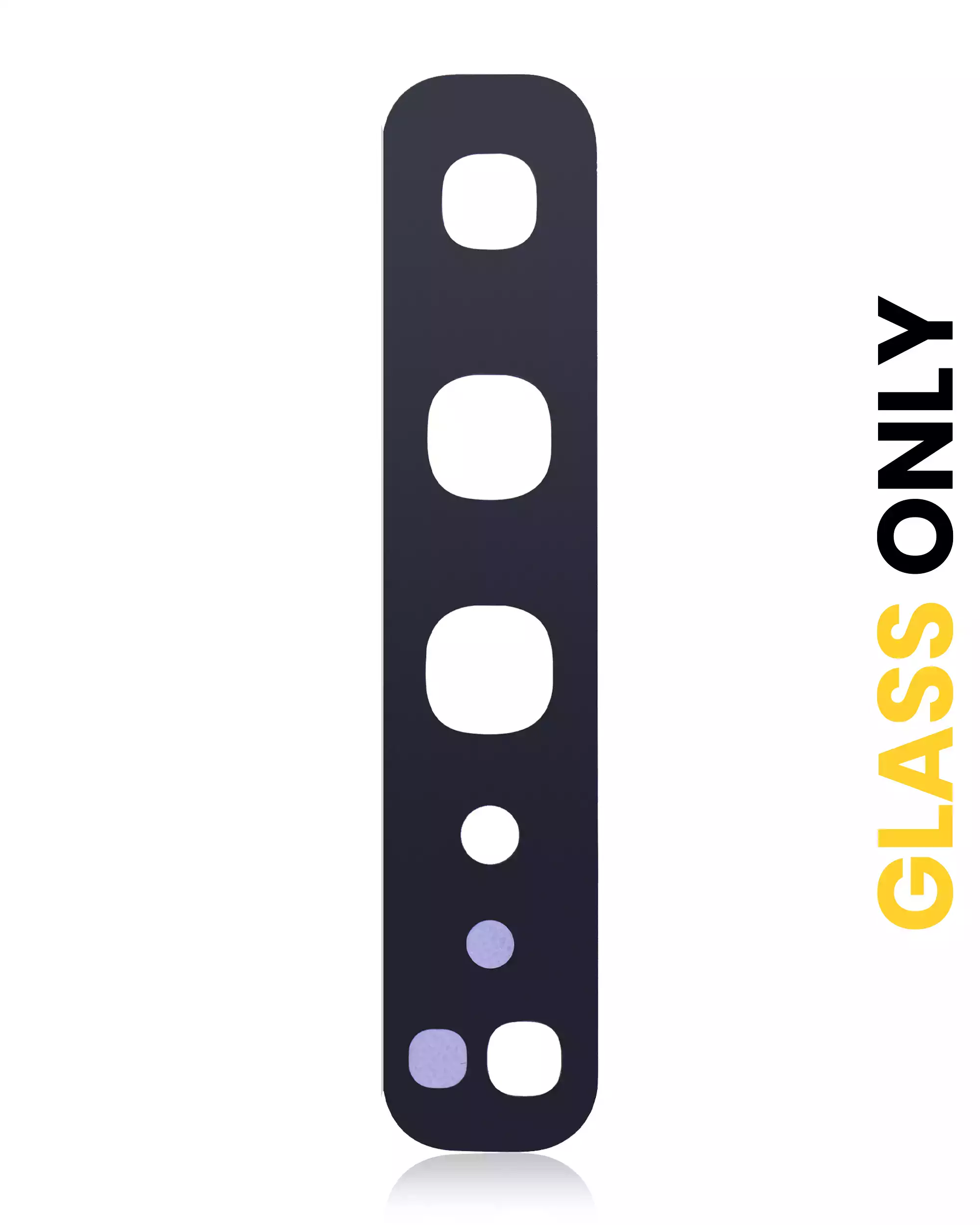 Lente fotocamera posteriore (solo vetro) con adesivo per Samsung Galaxy S10 5G (tutti i colori) (10 pezzi)