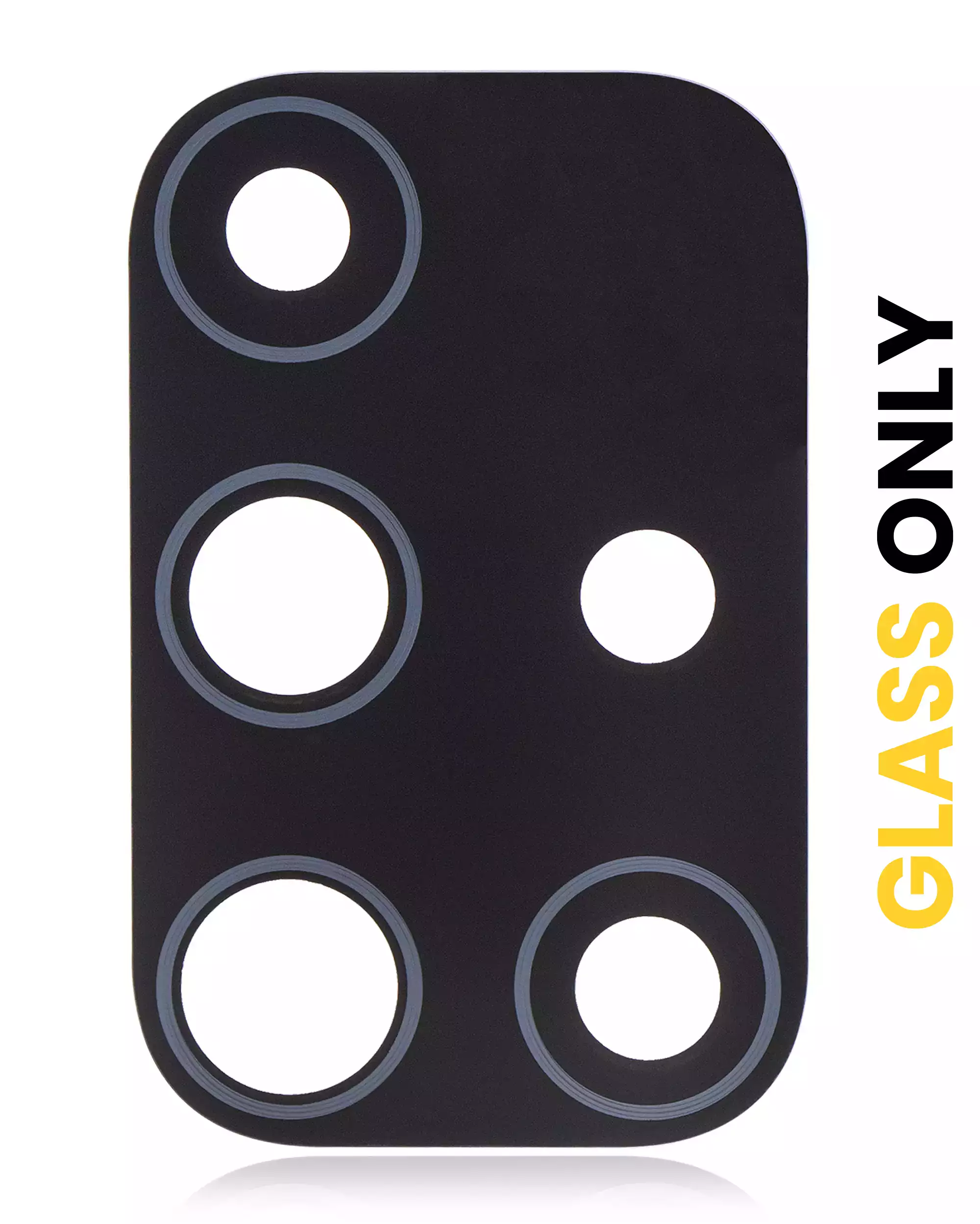 Lente fotocamera posteriore (solo vetro) con adesivo per Samsung Galaxy M51 (M515 / 2020) (10 pezzi)