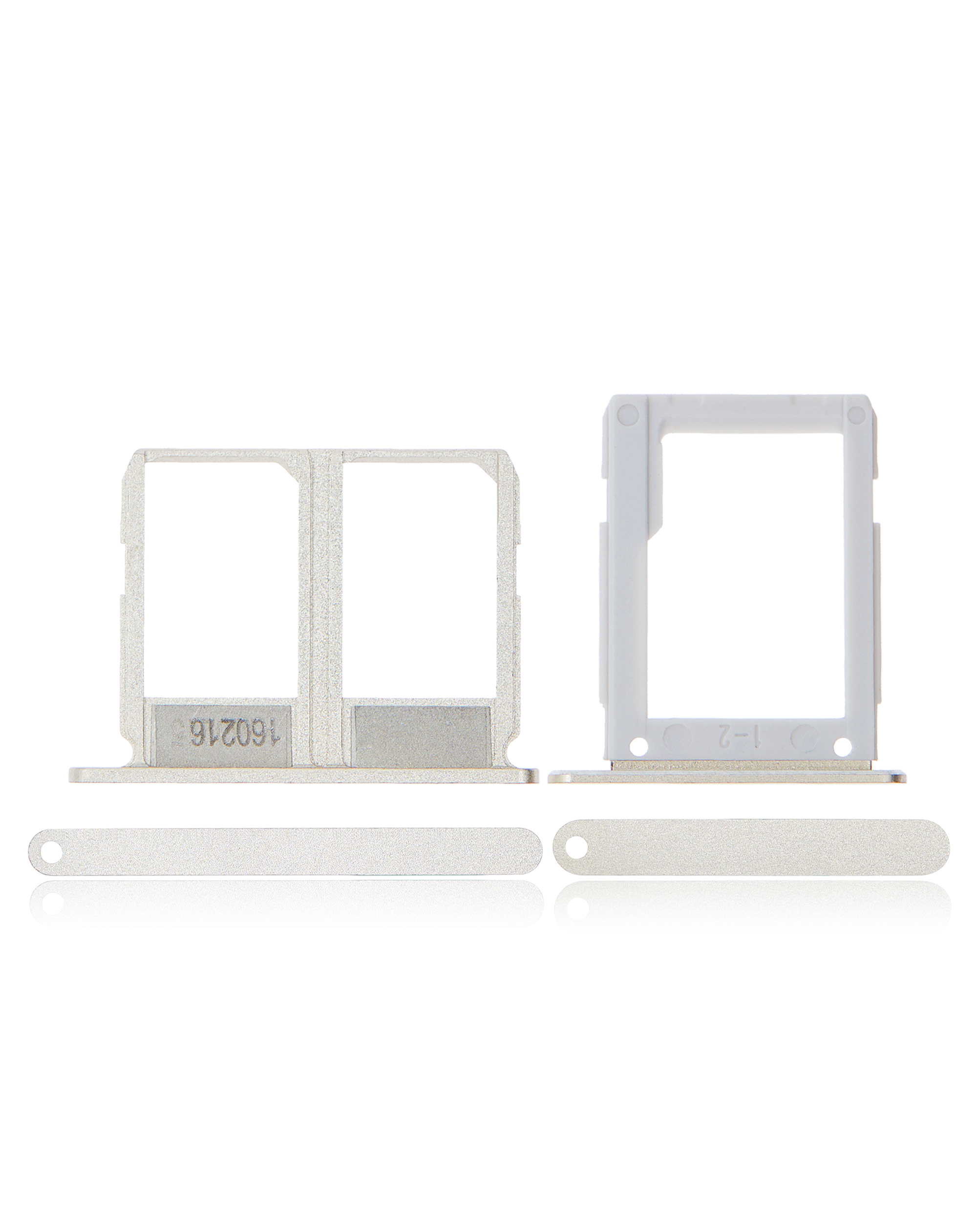 Carrellino doppia SIM per Samsung Galaxy A9 Pro (A910 / 2016) (Oro) (2 set pezzi)