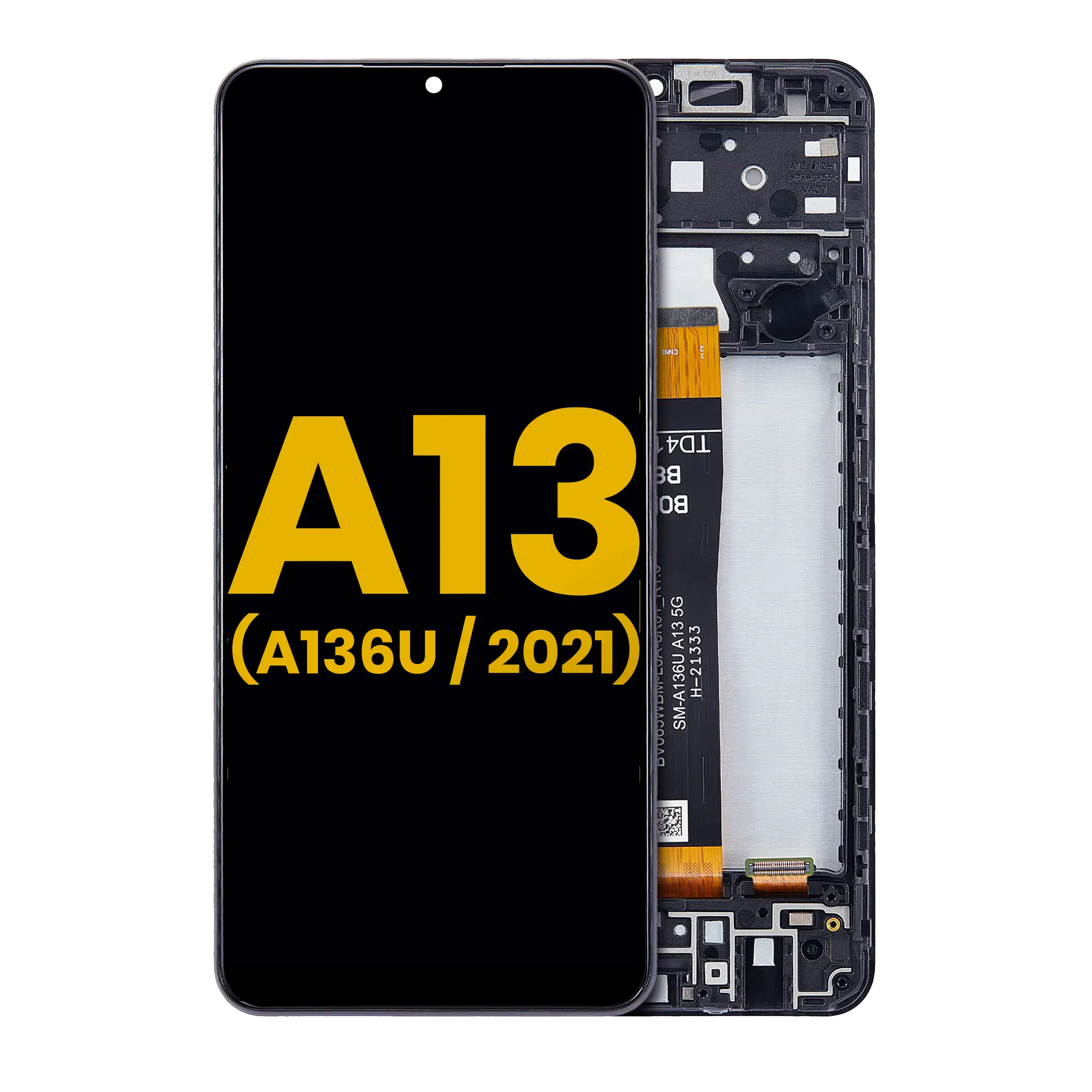 Display LCD completo con Frame per Samsung Galaxy A13 5G (A136U / 2021) (Refurbished) (tutti i colori)