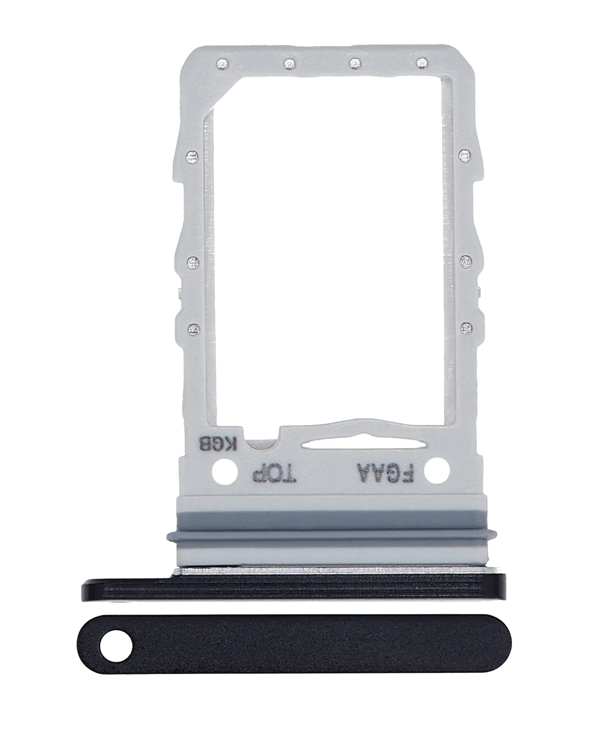Carrellino SIM singola per Samsung Galaxy Z Flip 3 5G (Phantom Nero)