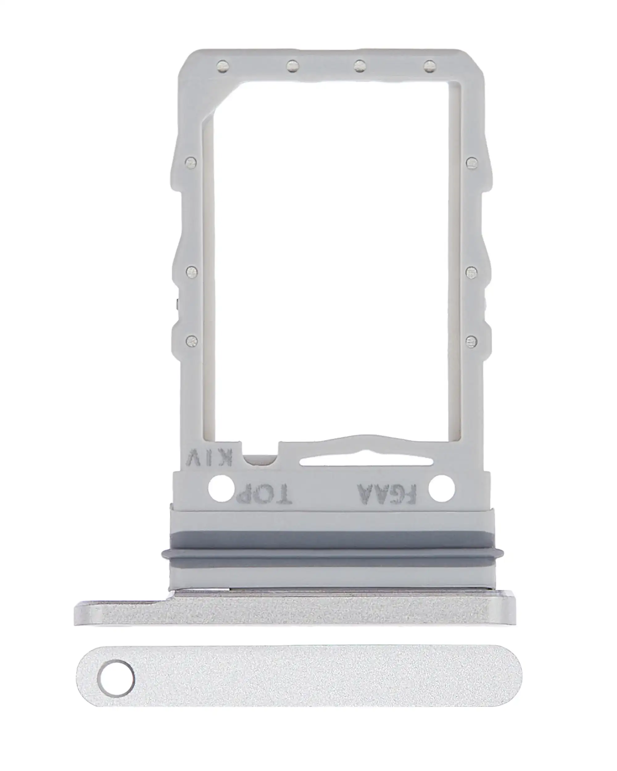 Carrellino SIM singola per Samsung Galaxy Z Flip 3 5G (Bianco)