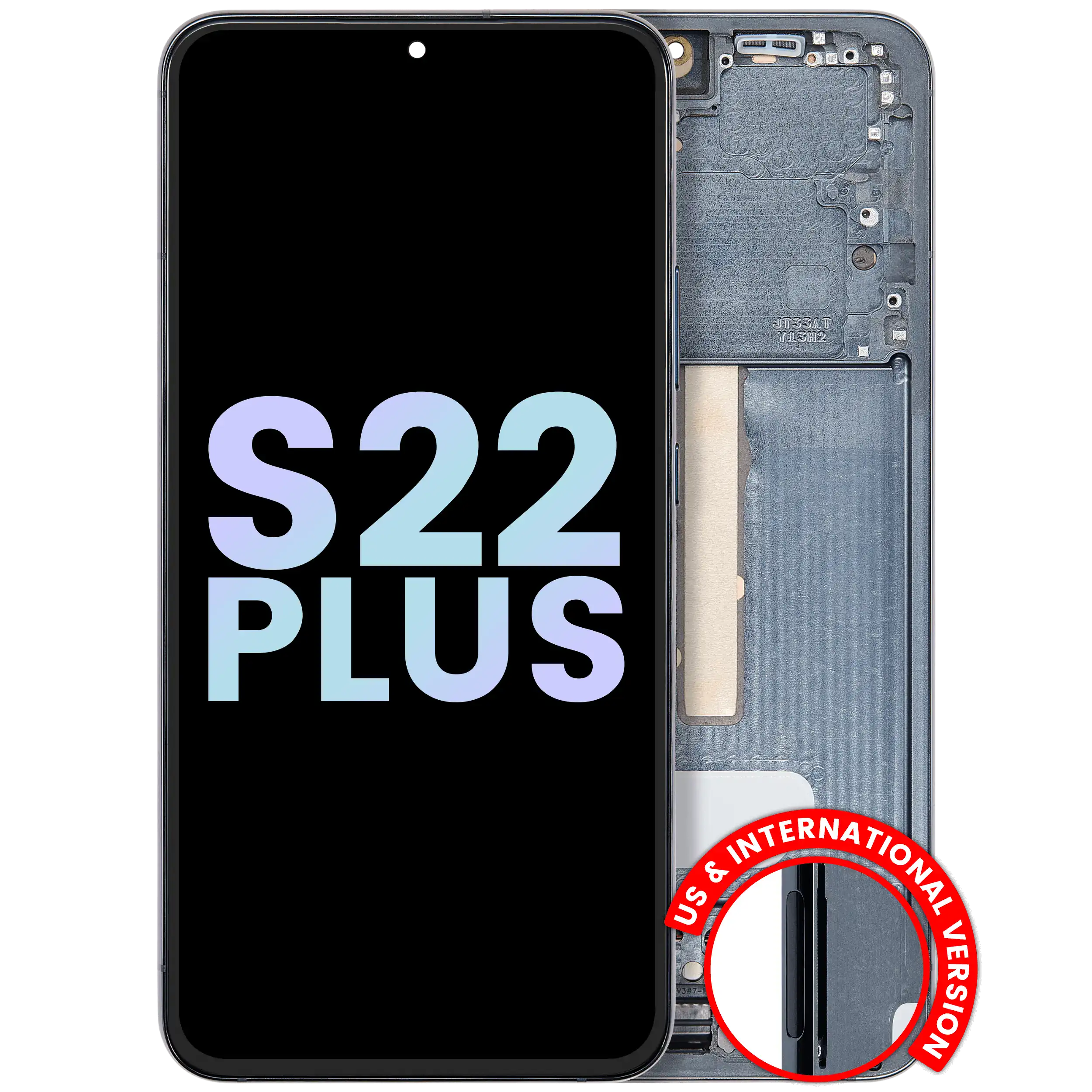 Display OLED completo con Frame per Samsung Galaxy S22 Plus 5G (Service Pack) (Verde)