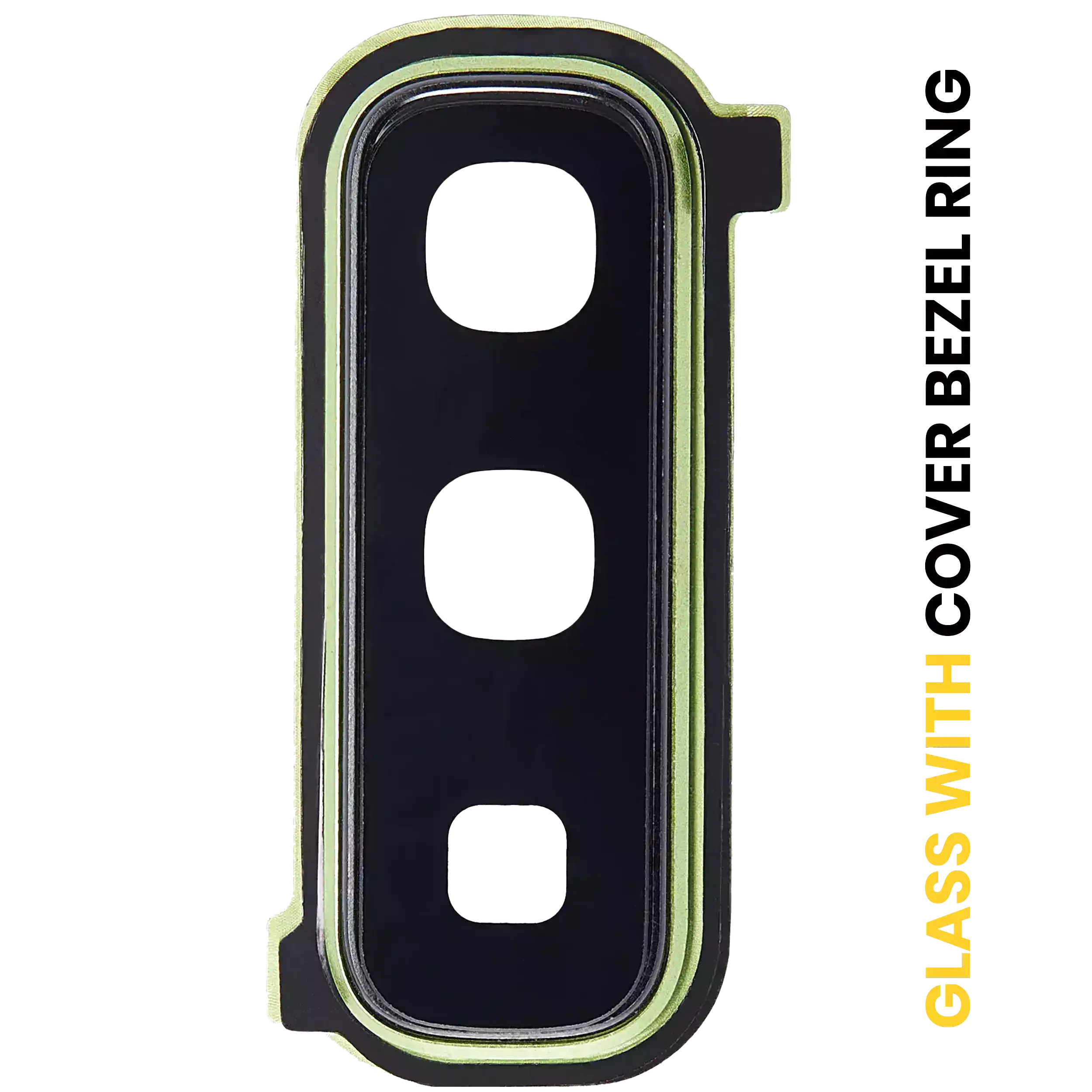 Lente fotocamera posteriore con Cover Cornice Ring per Samsung Galaxy Fold 4G (F900) / Fold 5G (F907) (Martian Verde)