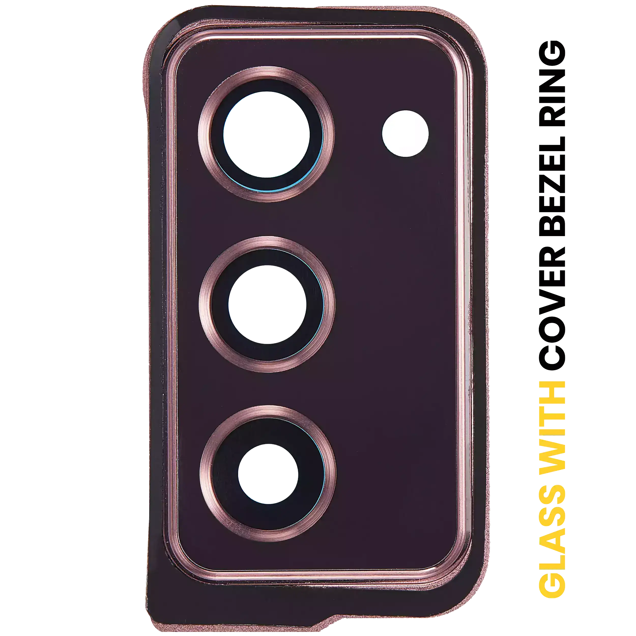 Lente fotocamera posteriore con Cover Cornice Ring per Samsung Galaxy Z Fold 2 5G (F916) (Mystic Bronze)