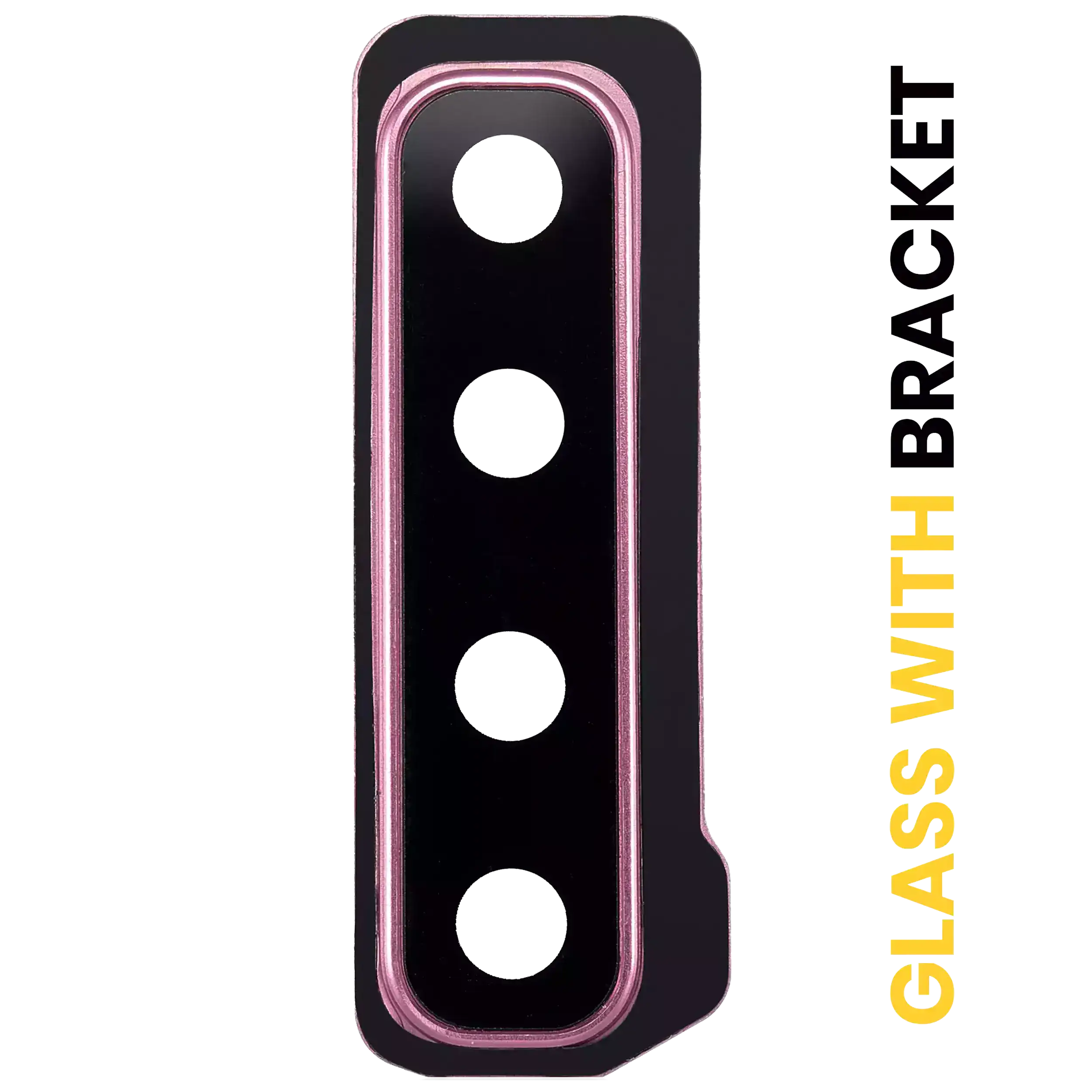 Lente fotocamera posteriore con staffa per Samsung Galaxy A9 (A920 / 2018) (Bubblegum Rosa)