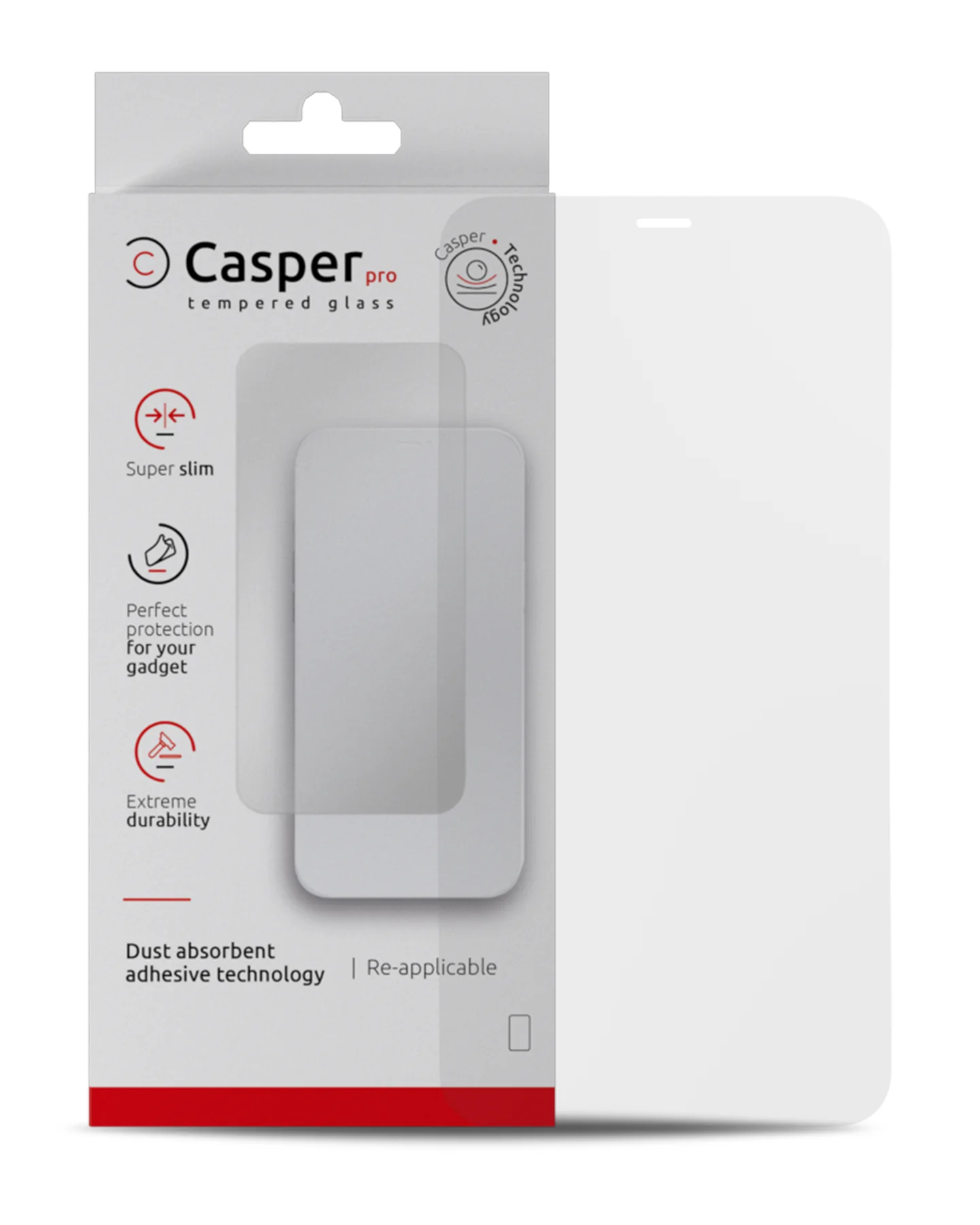 Casper Pro Vetro temperato per iPhone 12 Pro Max (confezione retail) (Matte)