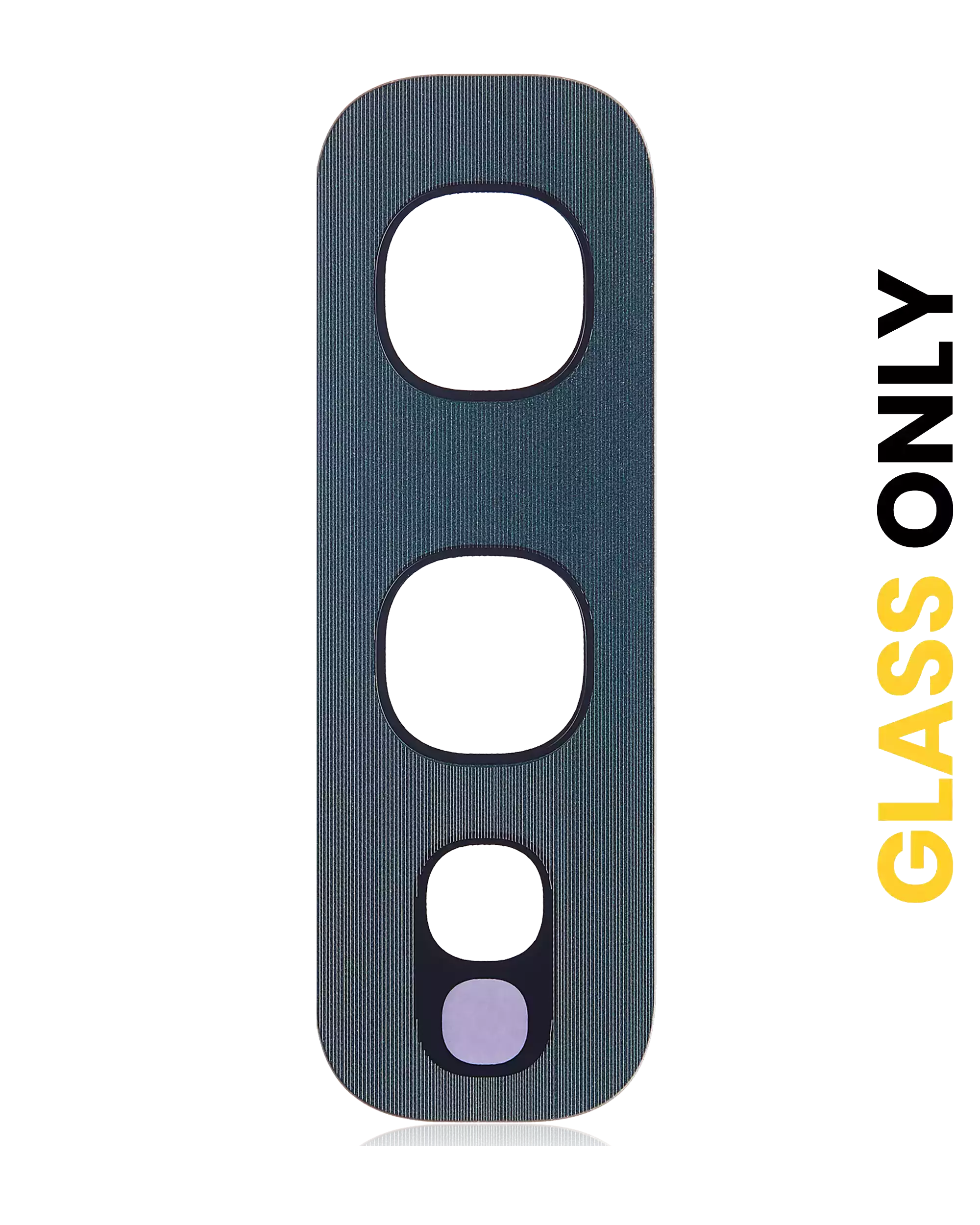 Lente fotocamera posteriore (solo vetro) con adesivo per Samsung Galaxy S10E (Prism Verde)