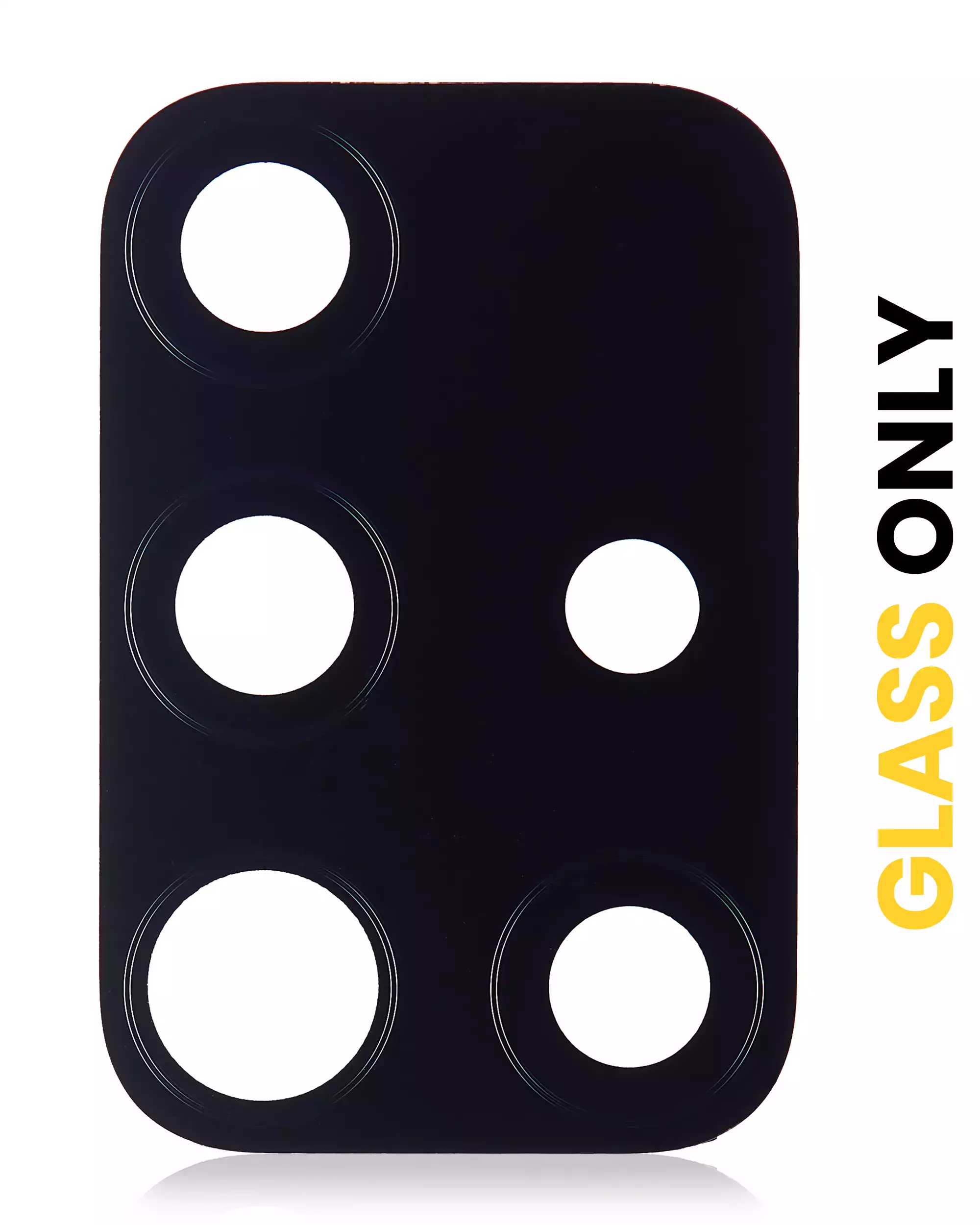 Lente fotocamera posteriore (solo vetro) con adesivo per Samsung Galaxy A51 5G (A516 / 2020)