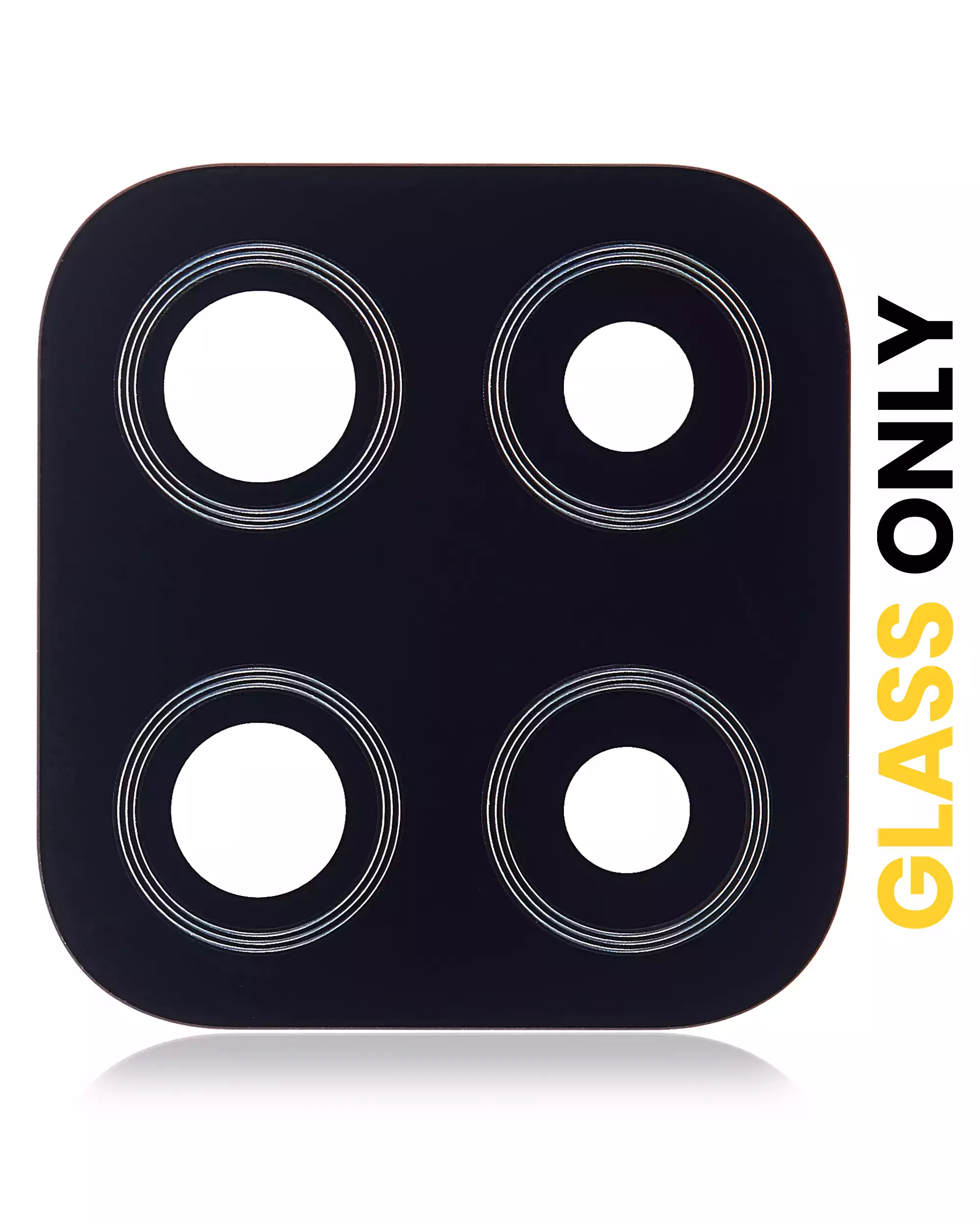 Lente fotocamera posteriore (solo vetro) con adesivo per Samsung Galaxy A12 (A125 / 2020)