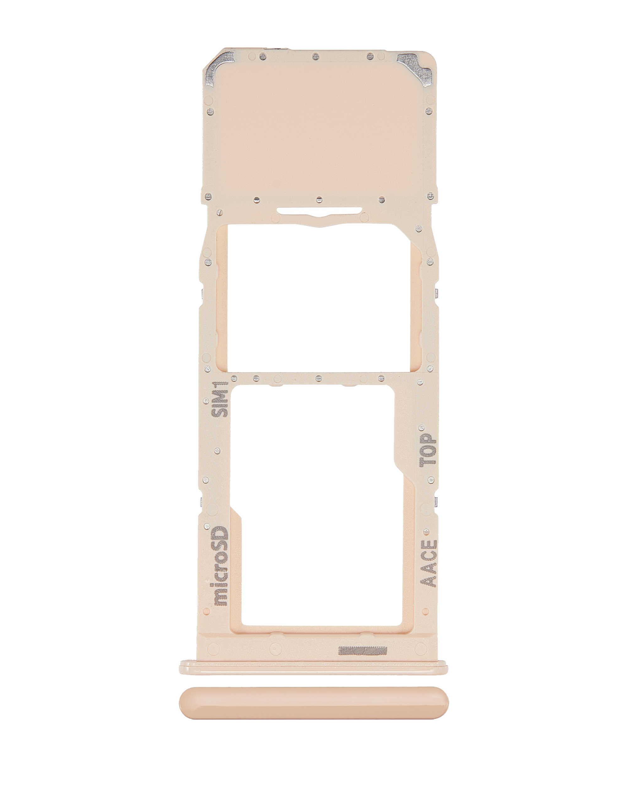 Carrellino SIM singola per Samsung Galaxy A13 (A135 / 2022) (Peach)