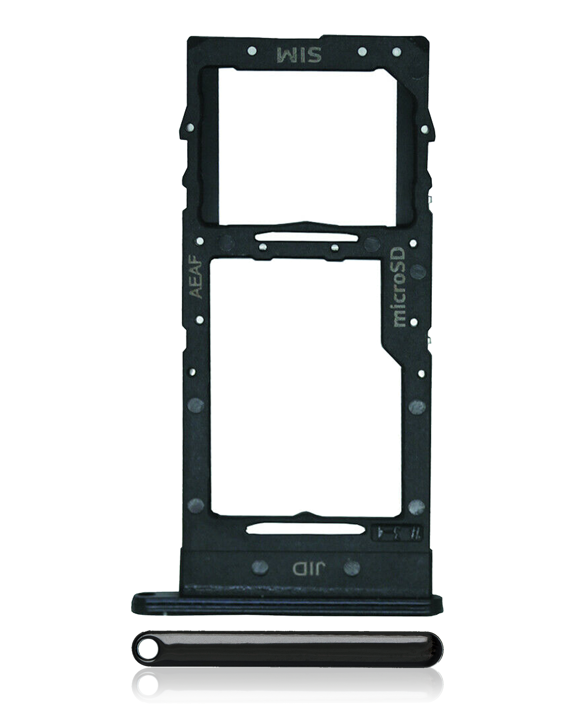 Carrellino doppia SIM per Samsung Galaxy A51 5G (A516 / 2020) (Prism Cube Nero)