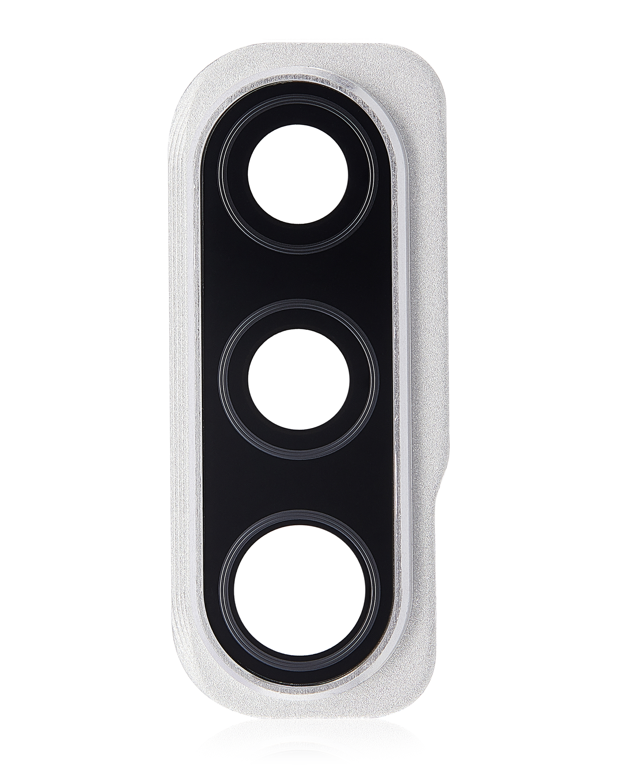 Fotocamera posteriore Vetro esterno e Cover Cornice per Samsung Galaxy A50S (A507 / 2019) (Prism Crush Bianco)