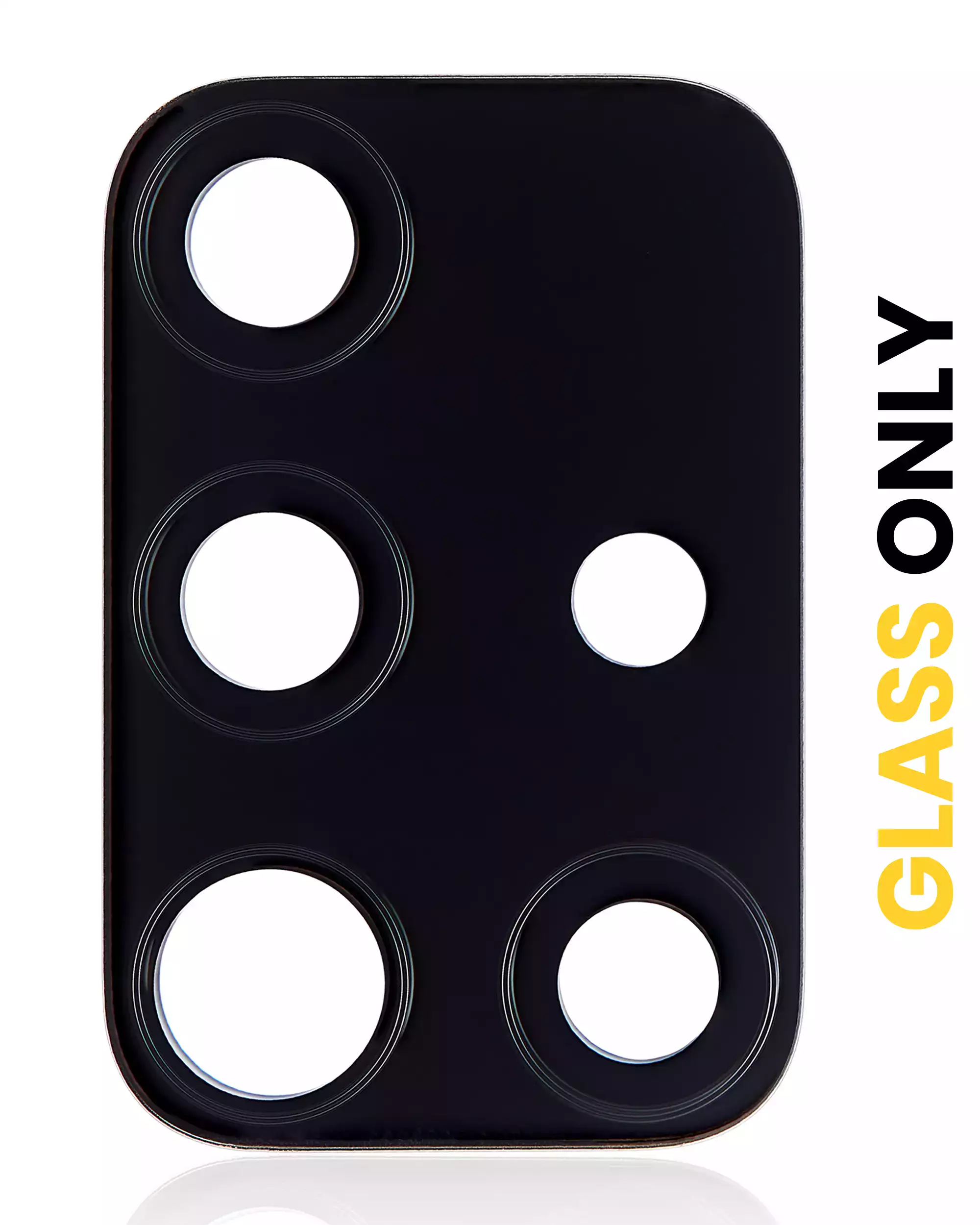 Lente fotocamera posteriore (solo vetro) con adesivo per Samsung Galaxy A51 4G (A515 / 2019)