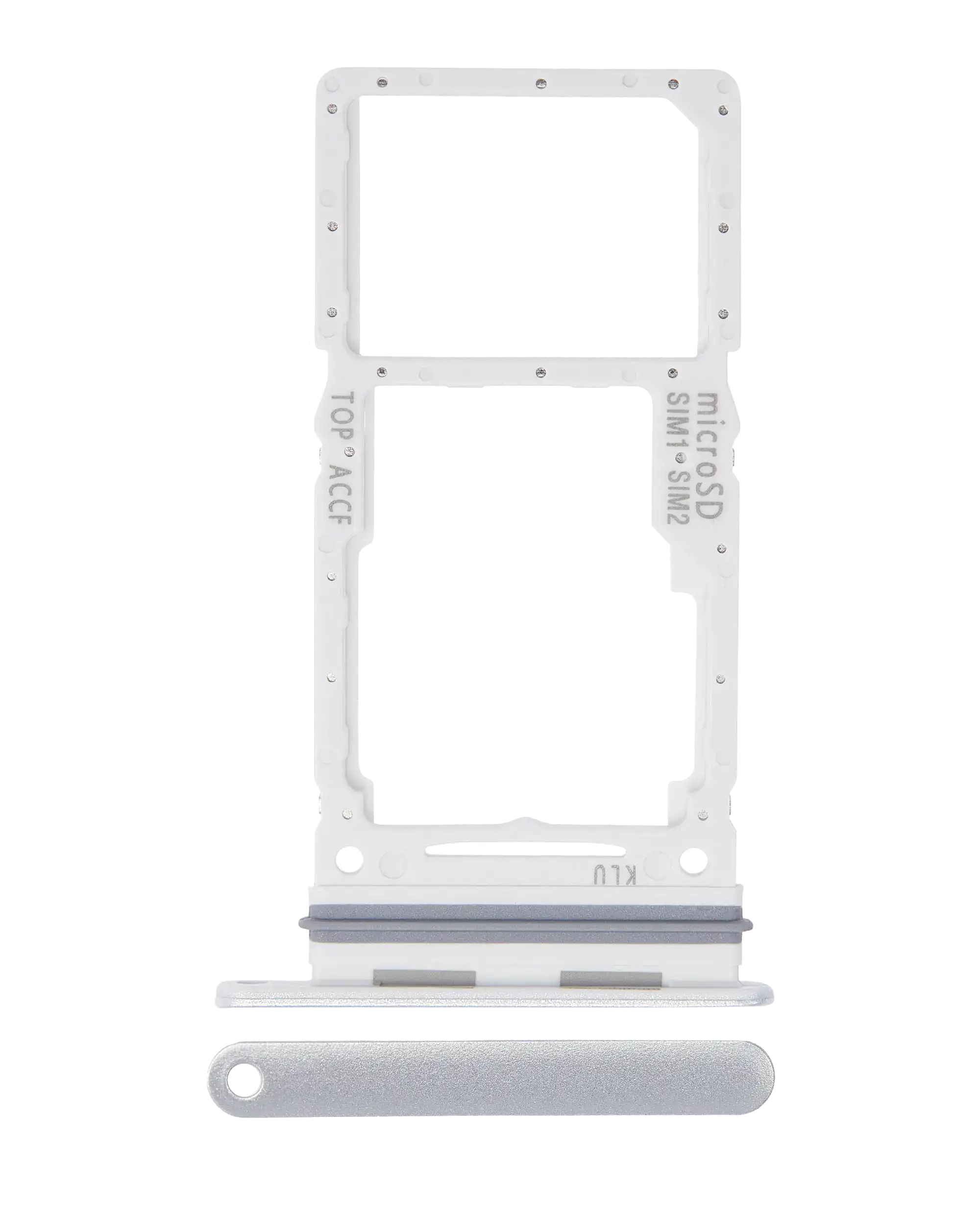 Carrellino doppia SIM per Samsung Galaxy A33 5G (A336 / 2022) (Bianco)