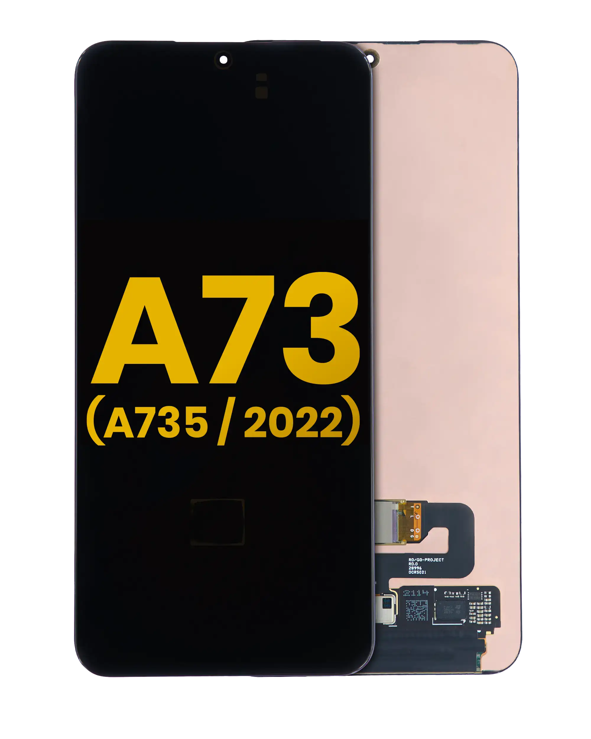 Display OLED completo senza Frame per Samsung Galaxy A73 (A735 / 2022) (Refurbished) (tutti i colori)