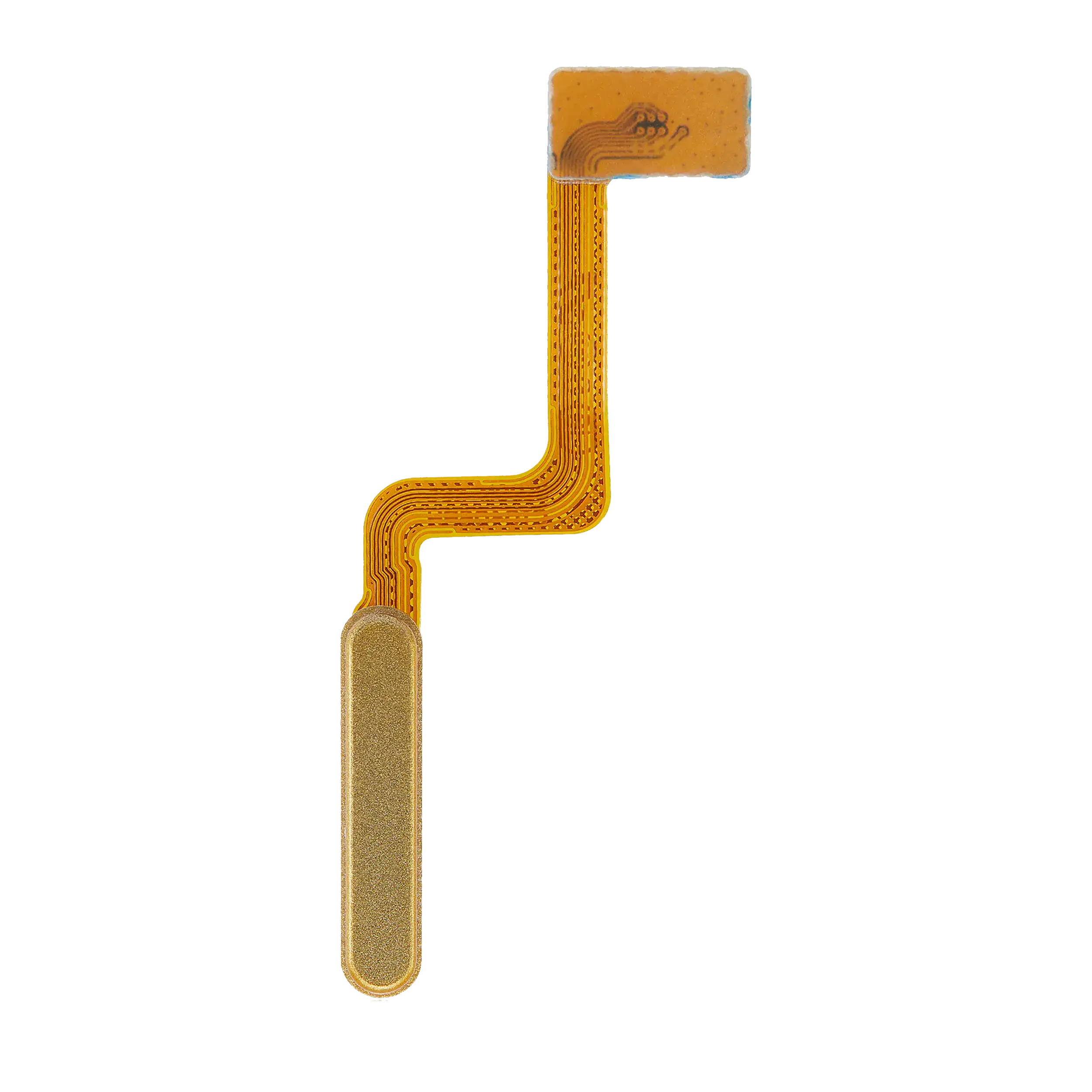 Fingerprint Reader con flat per Samsung Galaxy Z Flip 4G (F700) / Z Flip 5G (F707) (Mirror Oro)