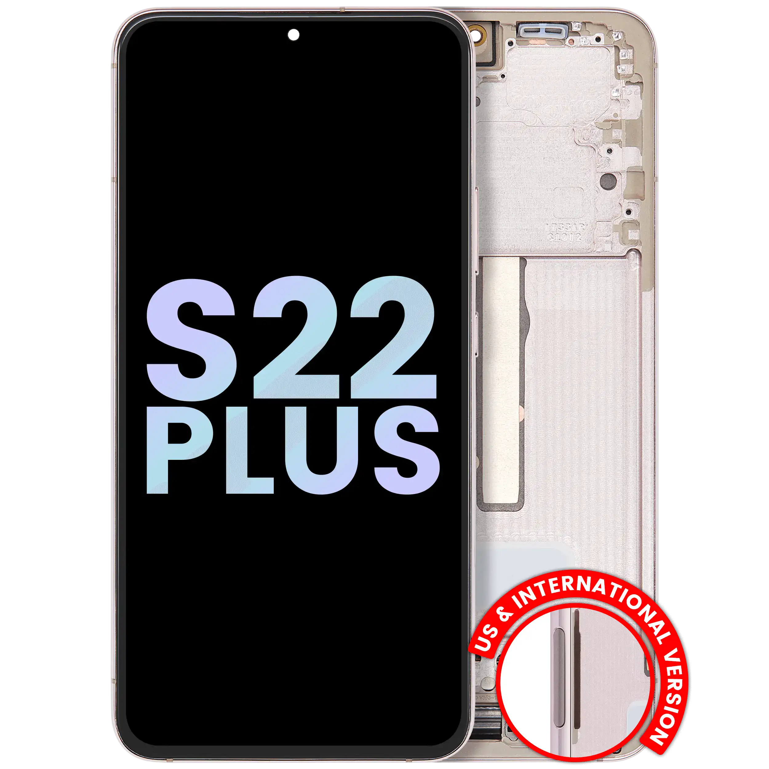 Display OLED completo con Frame per Samsung Galaxy S22 Plus 5G (Service Pack) (Violet)